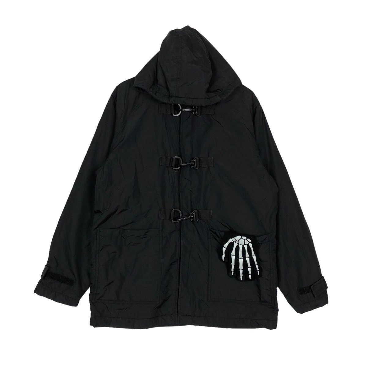 Japanese Brand BONDAGE PARACHUTE BIKER JACKET VIDI-MIN JAPAN MADE PUNK Size US M / EU 48-50 / 2 - 1 Thumbnail