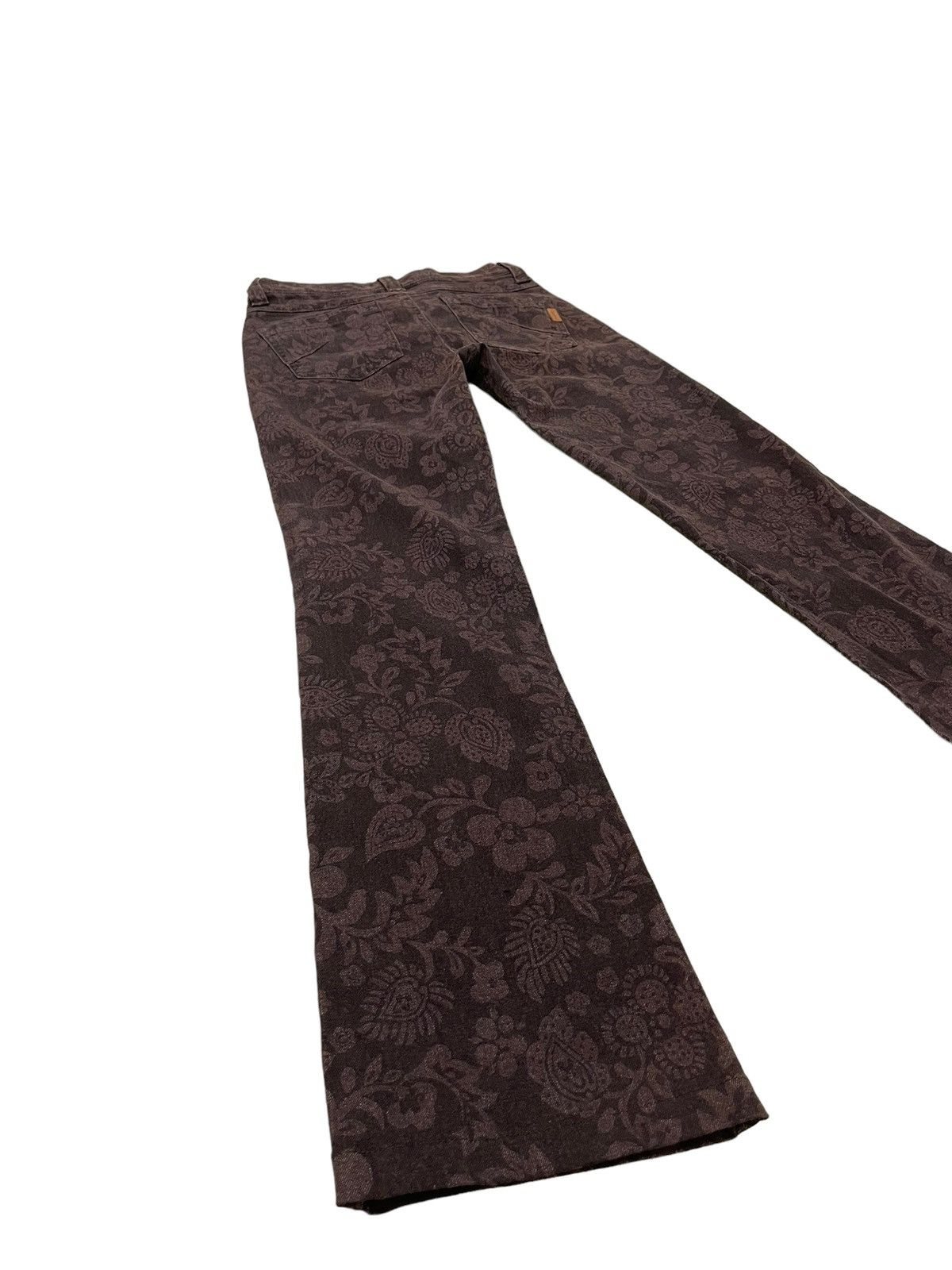 Japanese Brand Flare Jeans Sportiff Full Florals Stretch Boot Cut 5🟦7 Size US 28 / EU 44 - 13 Thumbnail
