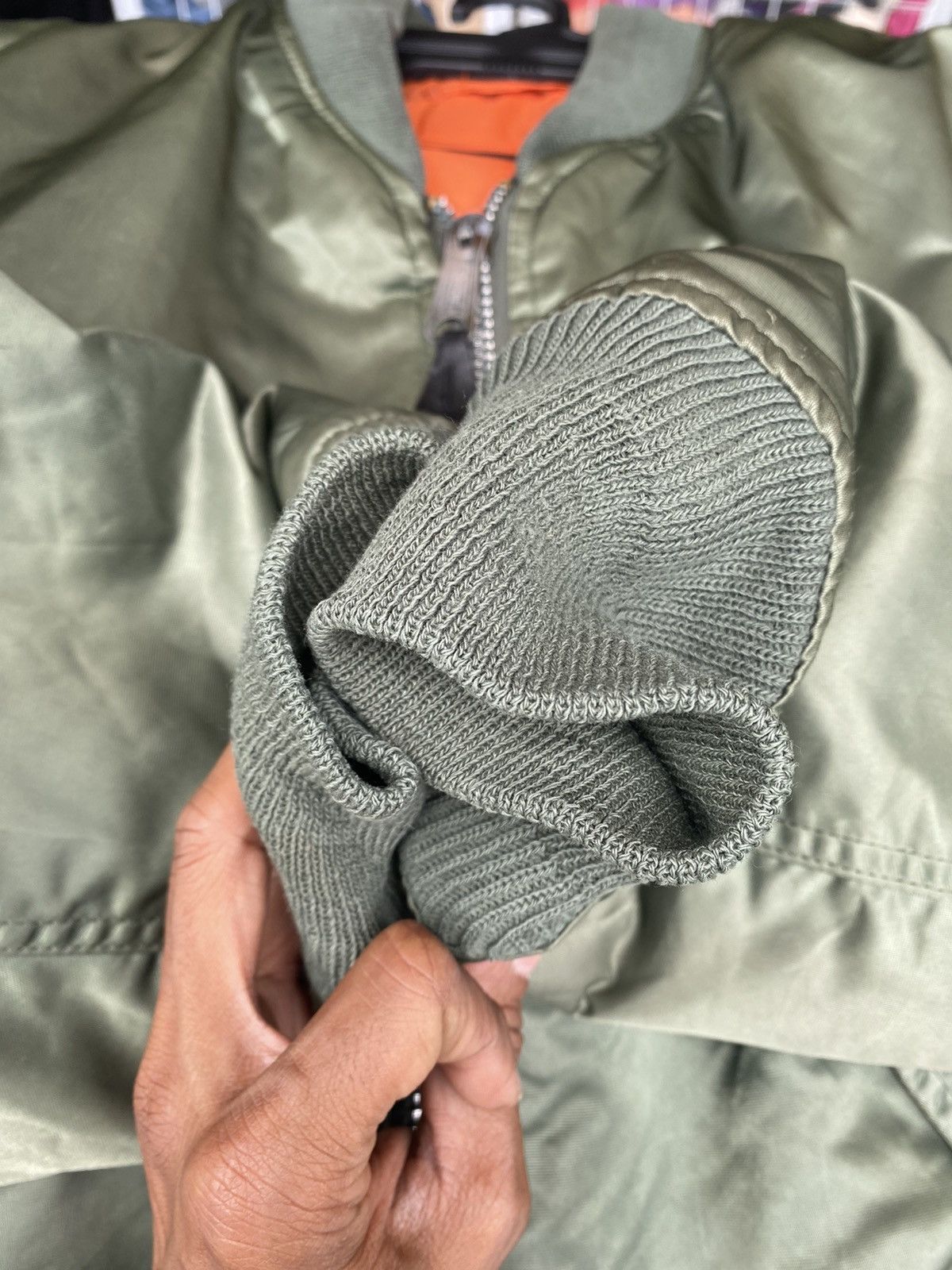 Alpha Industries × Avirex Vintage Corinth MA-1 Bomber Jacket Size US L / EU 52-54 / 3 - 10 Thumbnail