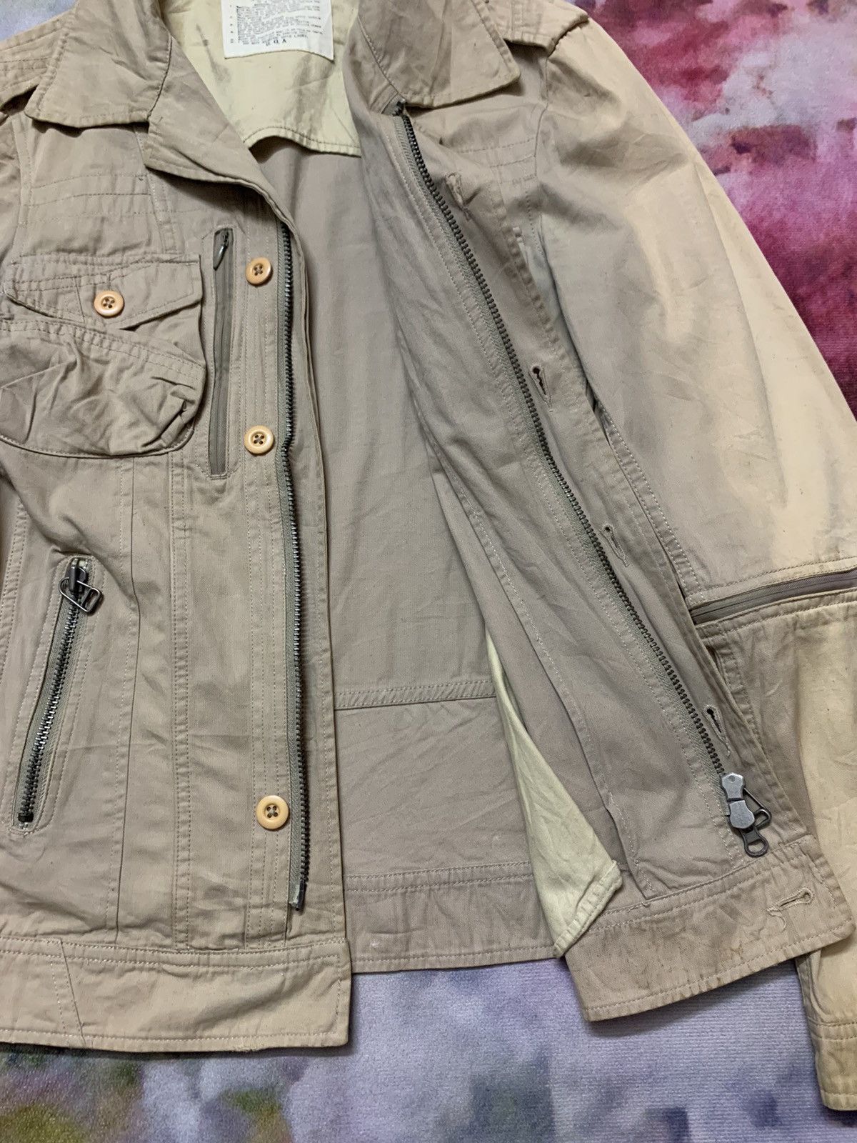 GOA Japanese Brand G.O.A Apocalypse Steampunk Cargo Jacket Size US S / EU 44-46 / 1 - 7 Thumbnail