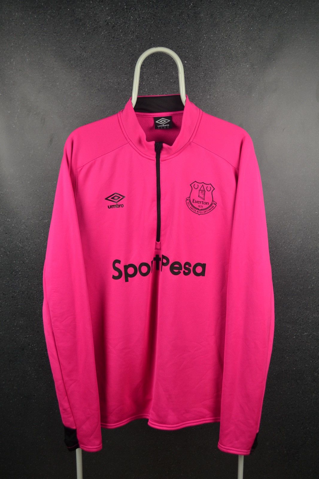 Umbro Everton Football Sweatshirt Umbro Soccer Pink XL Size US XL / EU 56 / 4 - 1 Thumbnail