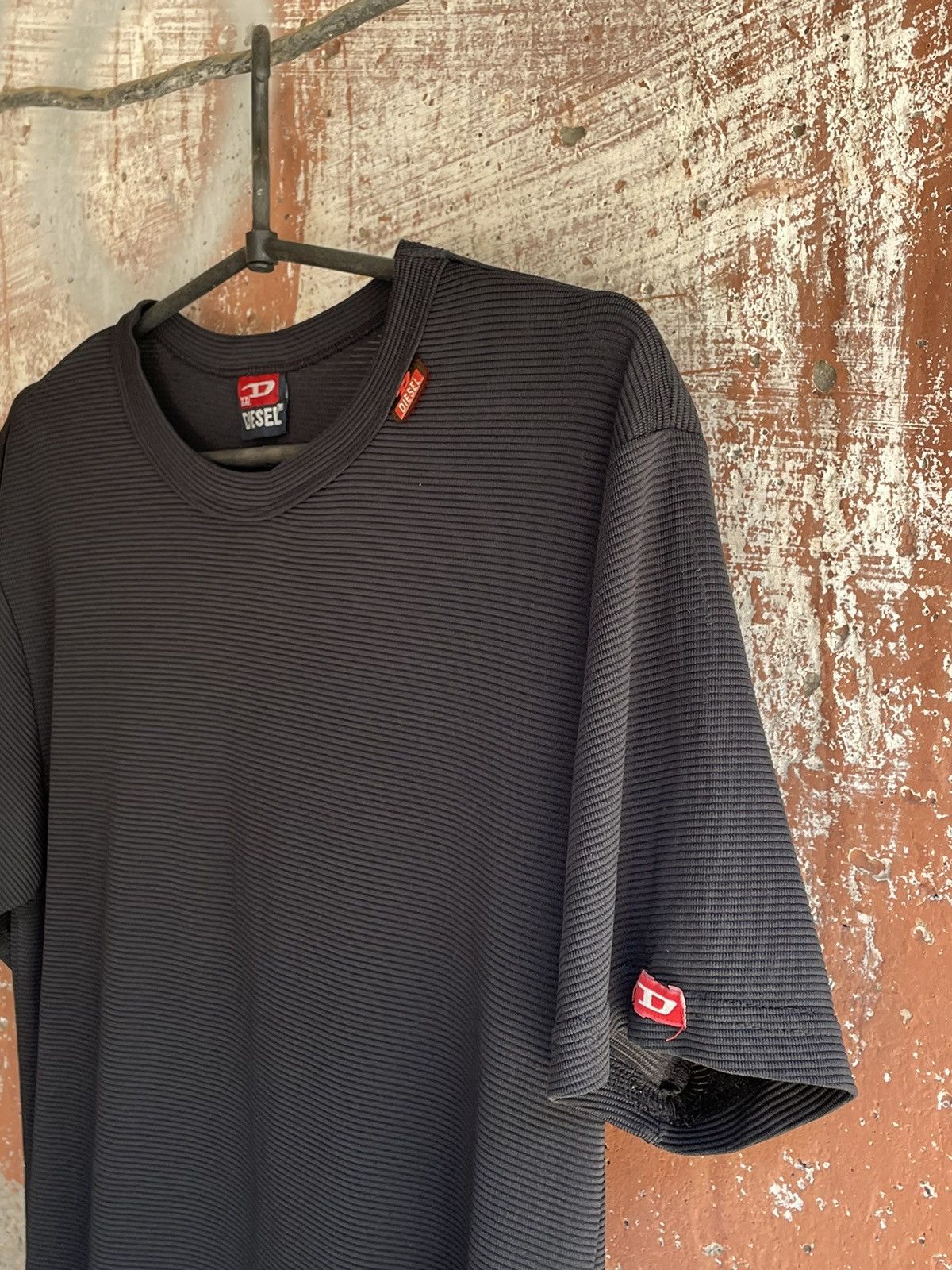 Diesel × Vintage Vintage Diesel T-shirts 90s Japanese Style Avangard Y2K Size US M / EU 48-50 / 2 - 2 Thumbnail