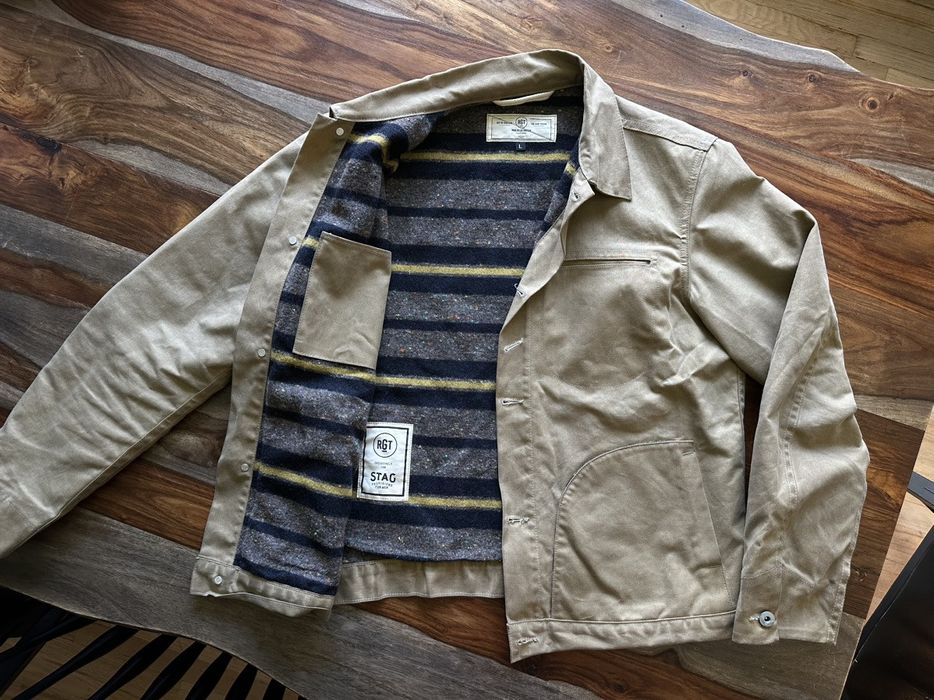 Rogue Territory $425 Blanket Lined Waxed Canvas Tan Ridgeline Supply ...