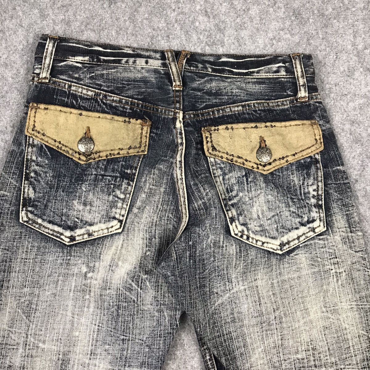 Japanese Brand FLARE JEANS🔥SIRMIONE FADED DENIM PANTS Size US 28 / EU 44 - 13 Thumbnail
