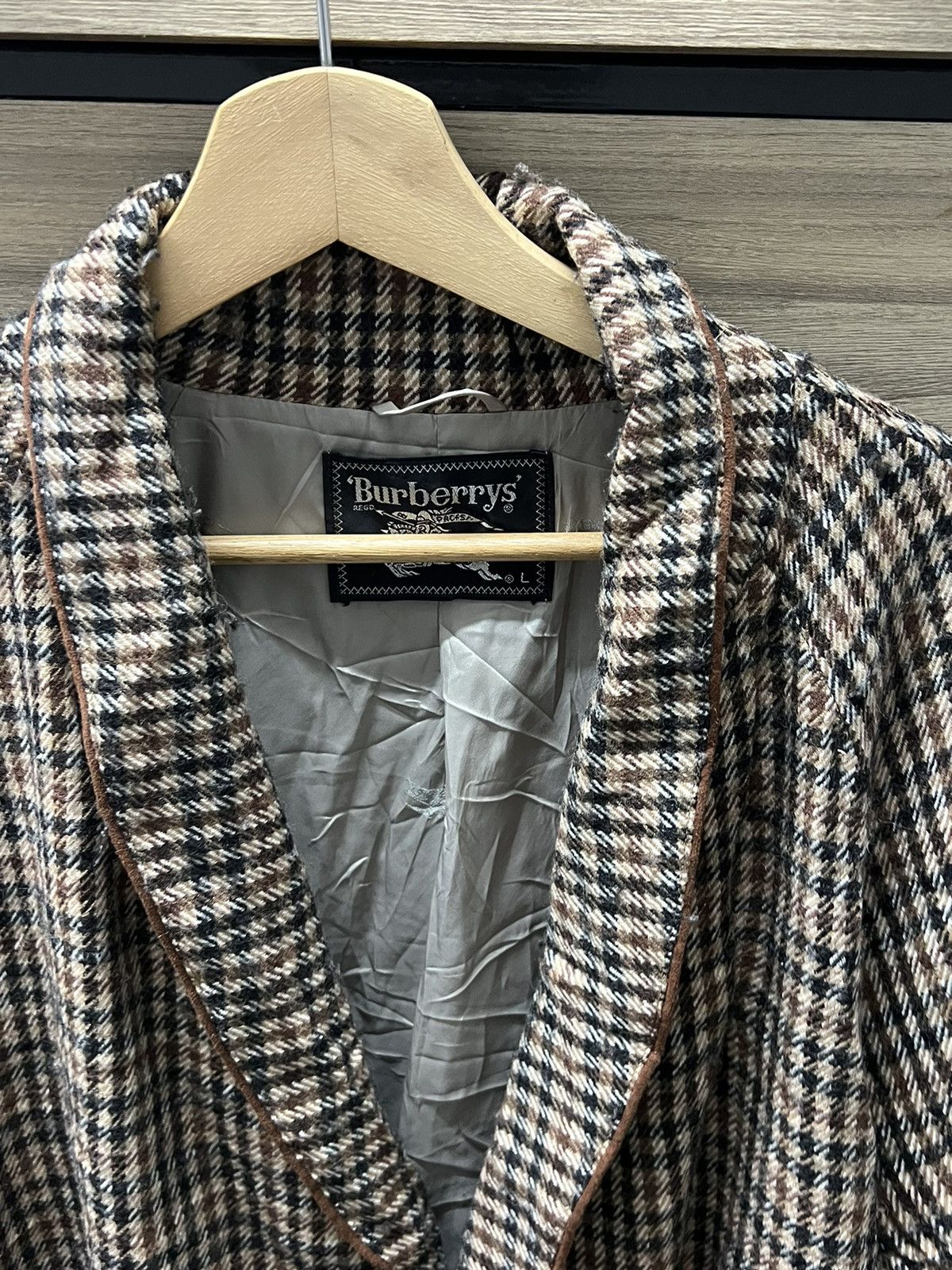 Burberry 🔥Burberry Classic long Jacket wool cotton 🔥 Size US XL / EU 56 / 4 - 2 Thumbnail