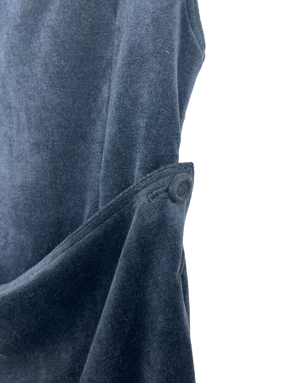 Yohji Yamamoto Vintage Y’s Bis Yohji Yamamoto Velvet Maxi Dress Size S / US 4 / IT 40 - 5 Thumbnail