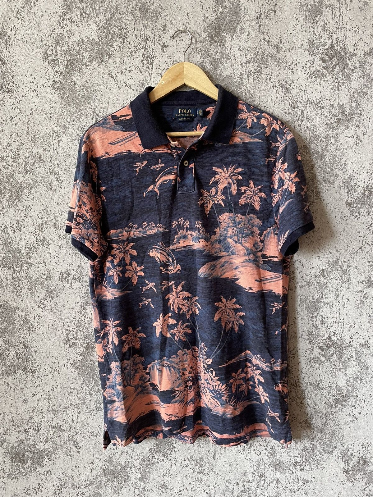 Polo Ralph Lauren Polo Ralph Lauren Tropical Print Polo Shirt