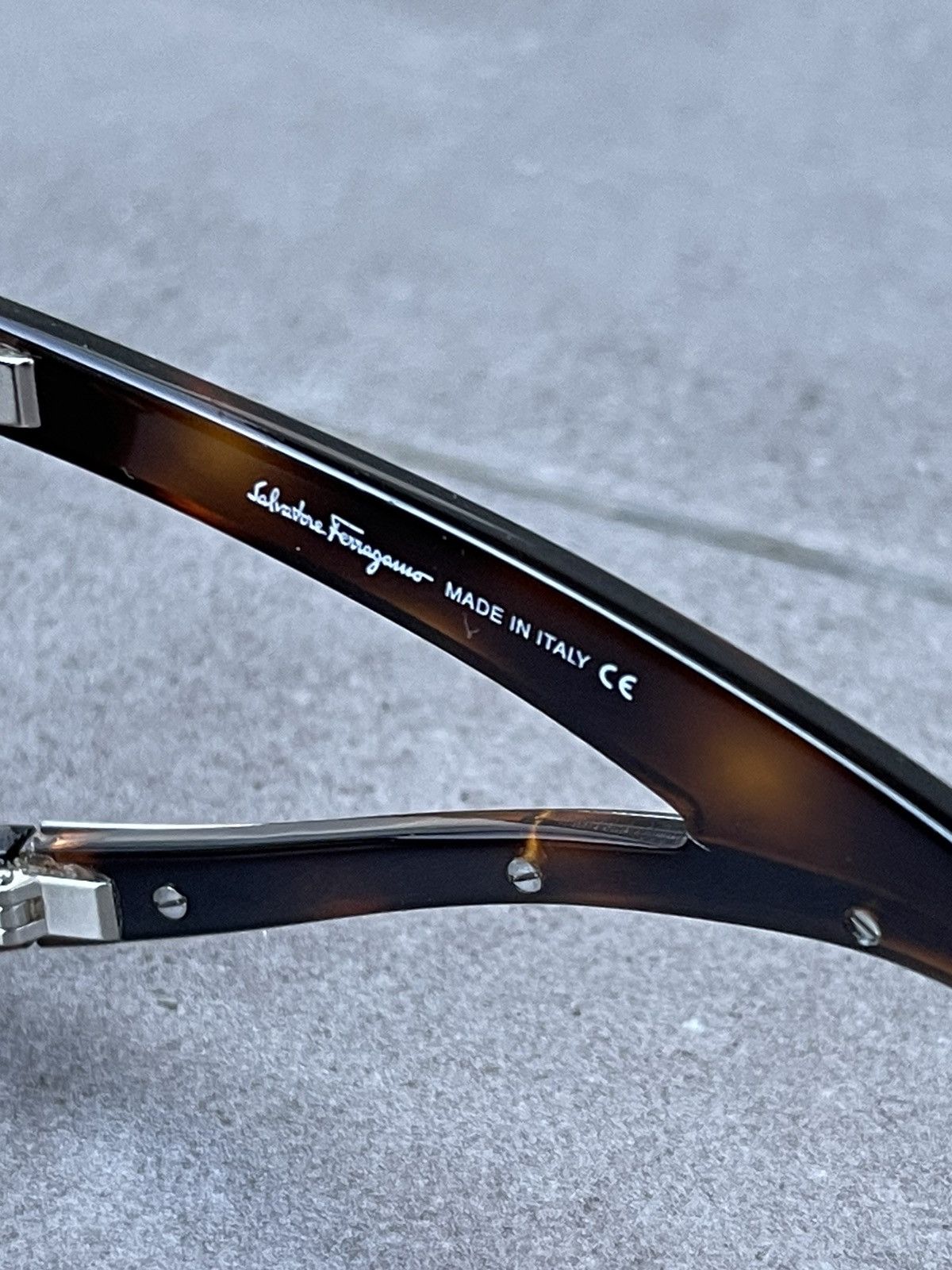 Salvatore Ferragamo Salvatore Ferragamo 2091 103/3 Tiger Camo Sunglasses Size ONE SIZE - 12 Thumbnail
