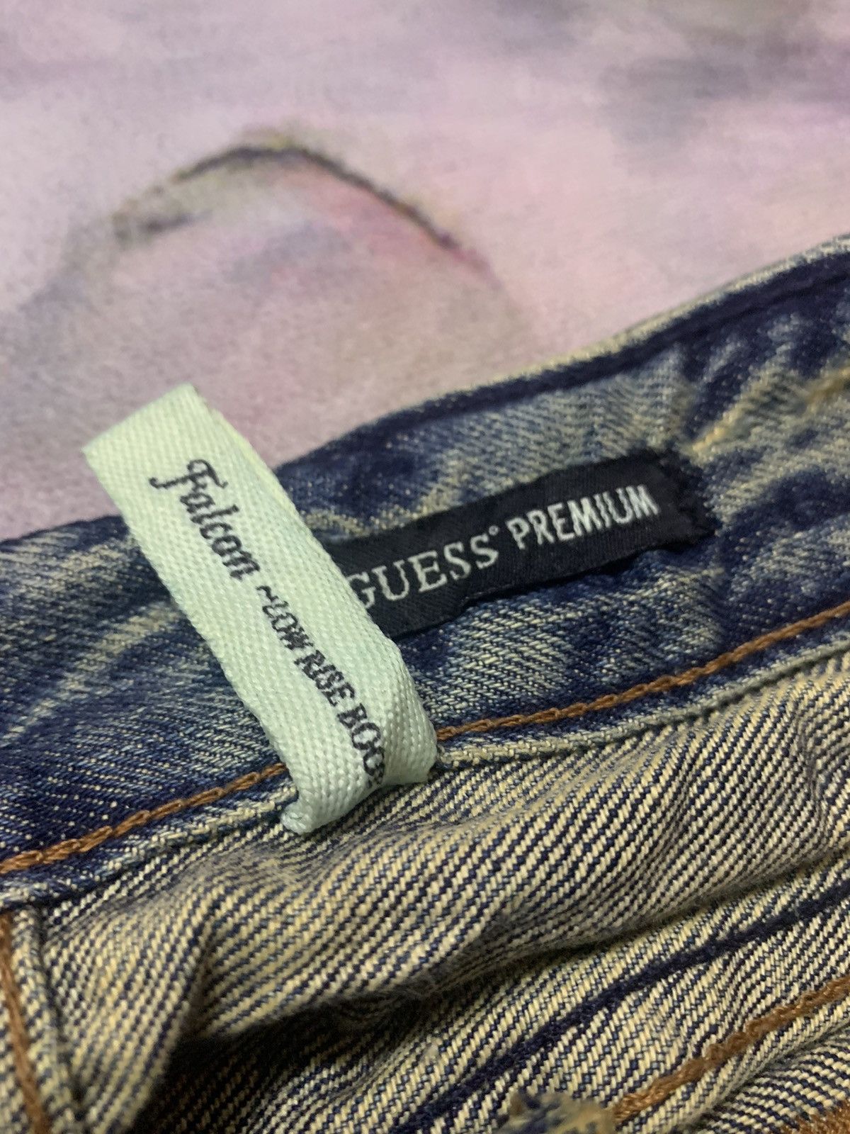Guess Flare GUESS JEANS Mud Washed Rusty Denim Size US 35 - 9 Thumbnail