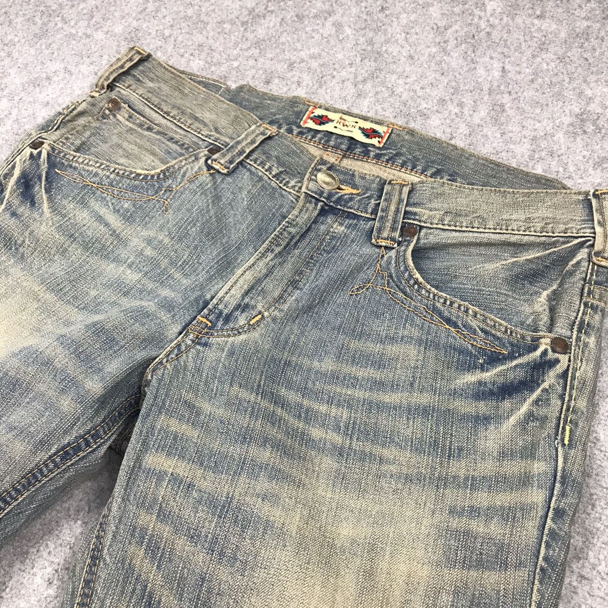 Edwin × Japanese Brand FLARE JENAS💥EDWIN BOOT CUT DENIM PANTS Size US 34 / EU 50 - 8 Thumbnail