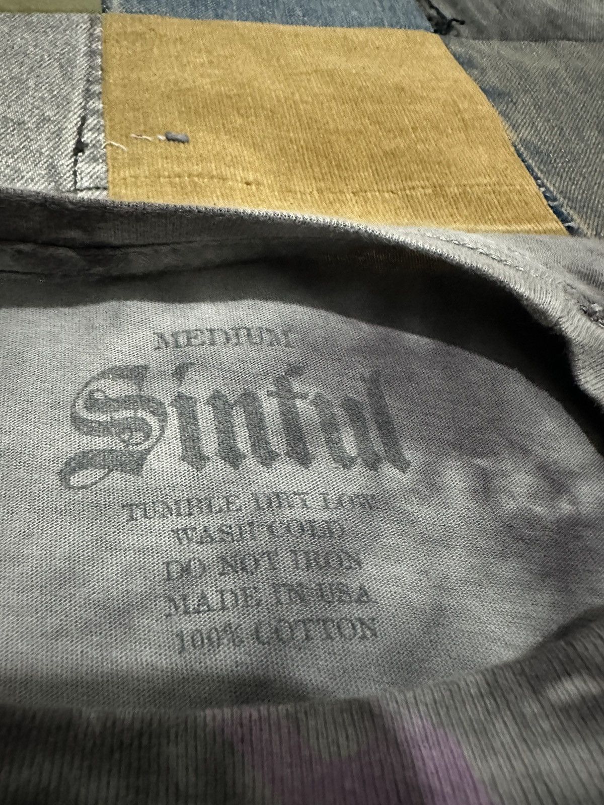 Japanese Brand Sinful Tshirt with Skull Tattoo Sleeve Punk Bondage Size M / US 6-8 / IT 42-44 - 11 Thumbnail
