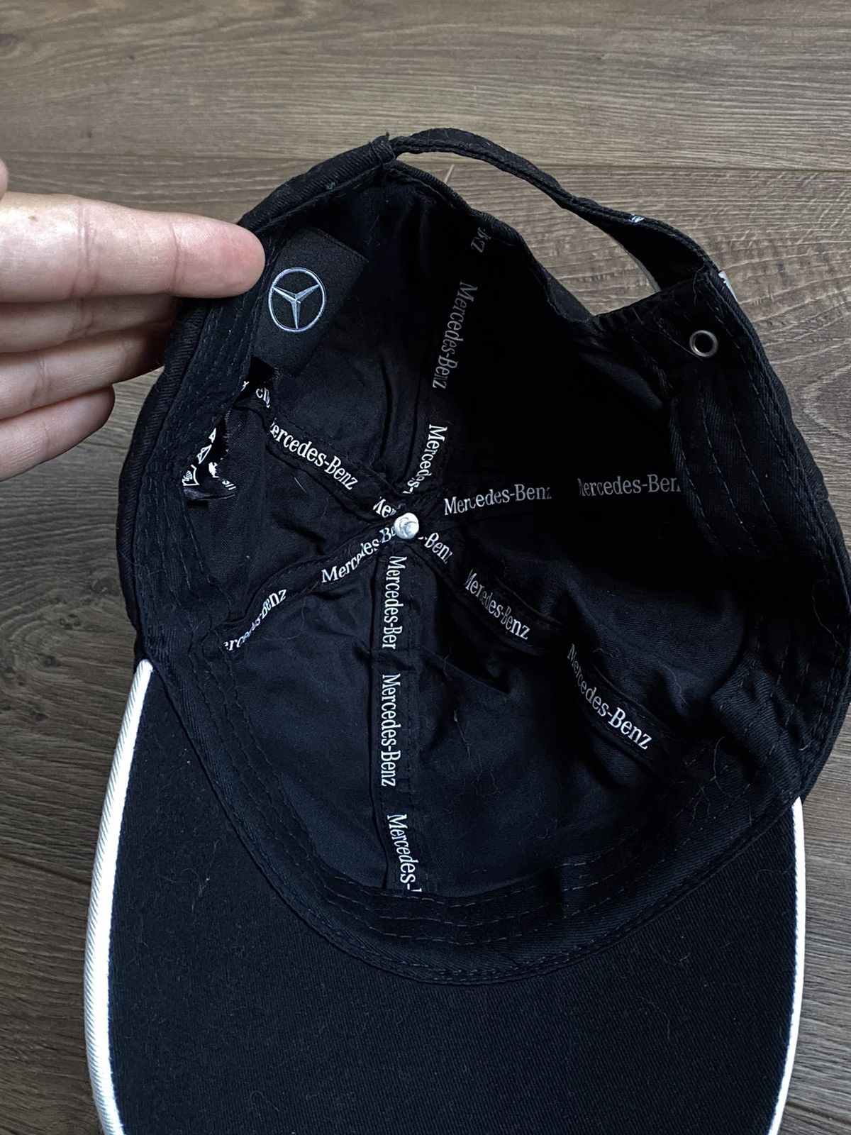 Vintage Vintage y2k hype streetwear Mercedes Benz Racing cap Size ONE SIZE - 5 Thumbnail