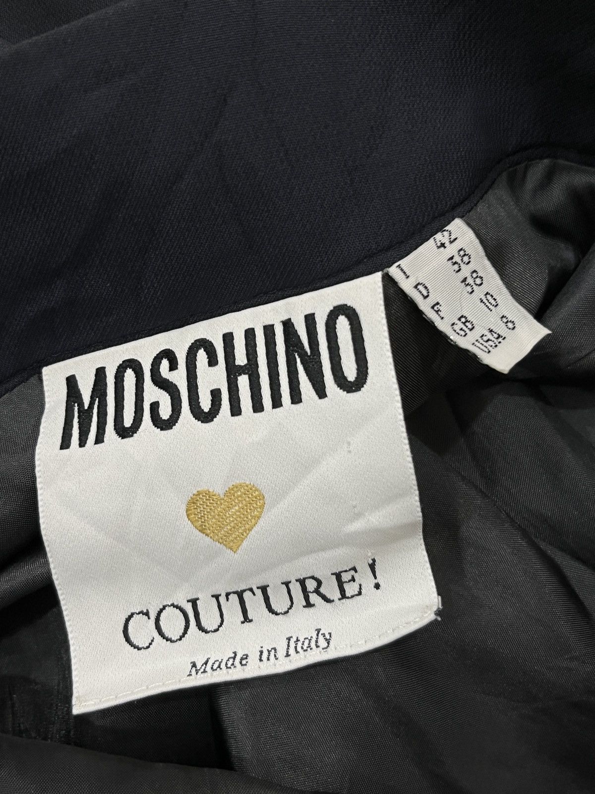Designer × Moschino (Uuuu) 🔥💣 MOSCHINO COUTURE SKIRTS Size 28" / US 6 / IT 42 - 8 Thumbnail