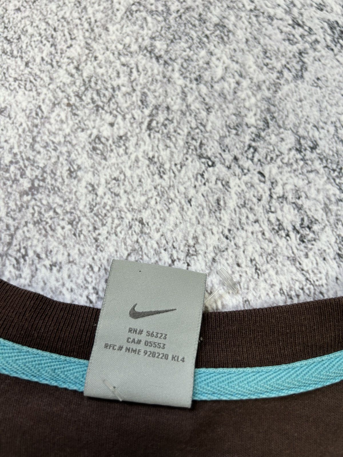 Nike Mens Vintage Nike brown T Shirt streetwear y2k tee swoosh Size US L / EU 52-54 / 3 - 4 Thumbnail