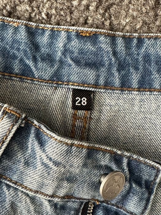 basketcase gallery Basketcase Gallery Trashed Baggy Denim Jeans Grailed