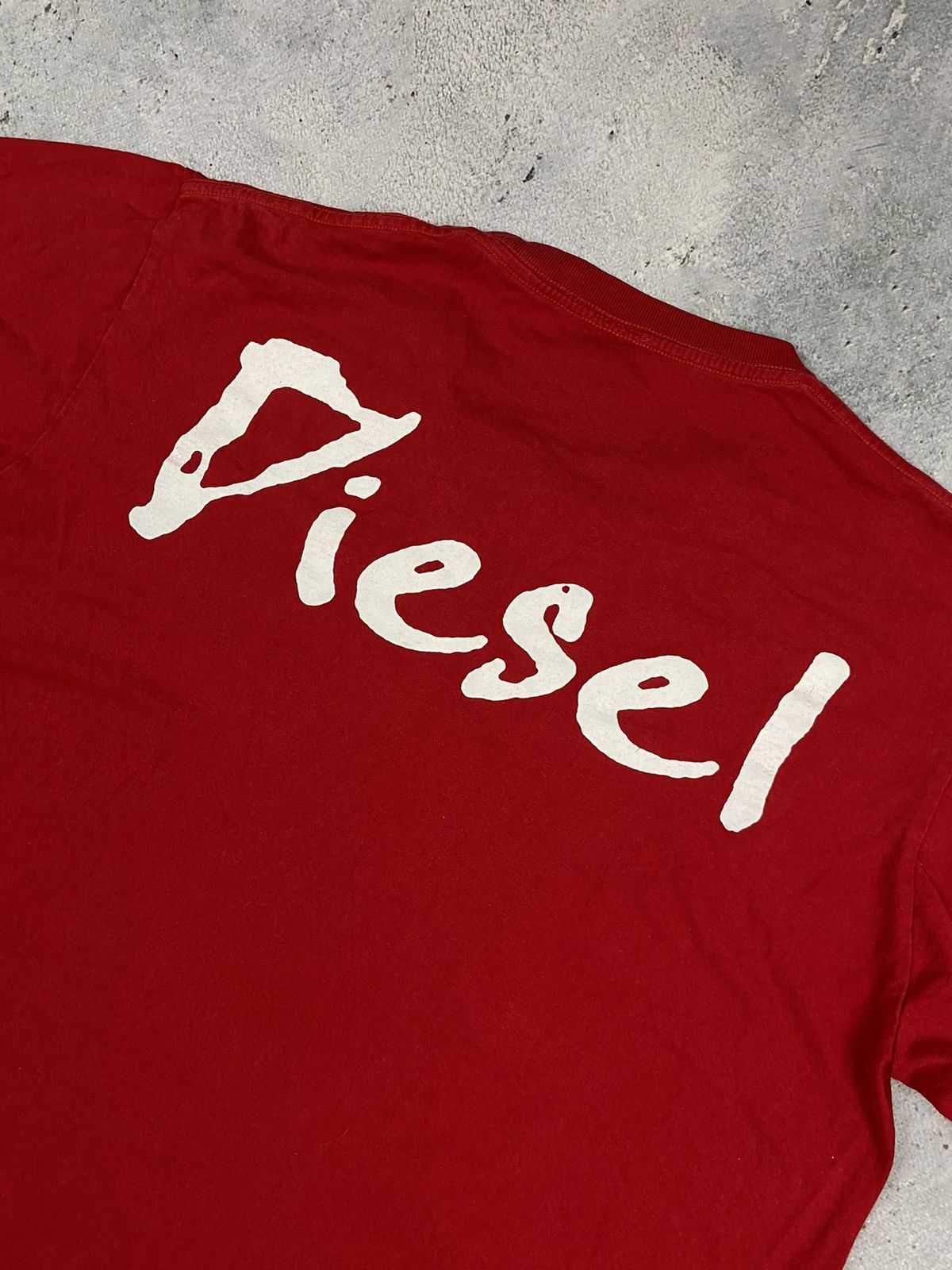 Diesel Diesel t shirt big logo vintage Rare Size US XL / EU 56 / 4 - 5 Thumbnail