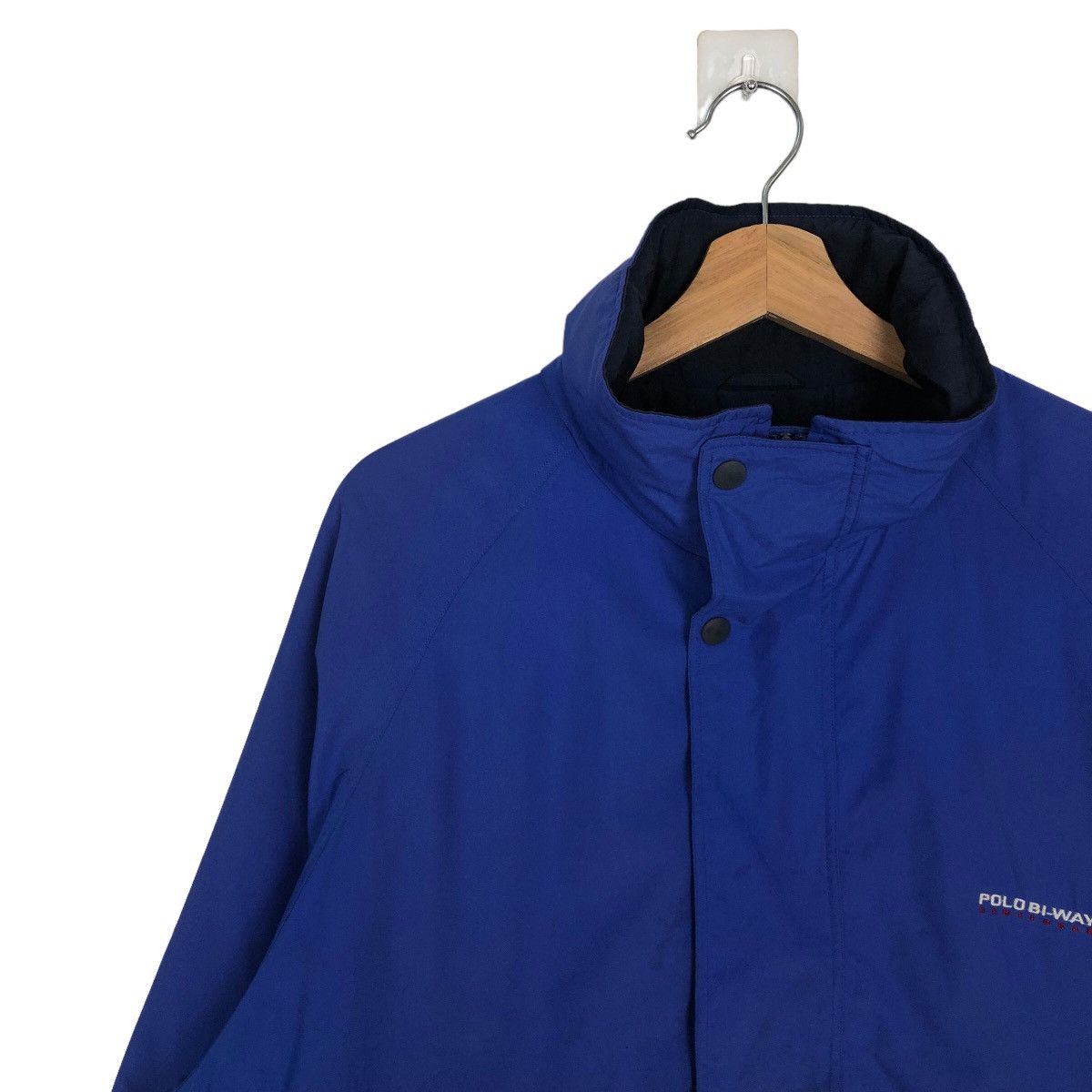 Japanese Brand VINTAGE SURVIVAL JACKET POLO BI-WAY SPORT ISSEY MIYAKE Size US L / EU 52-54 / 3 - 6 Thumbnail