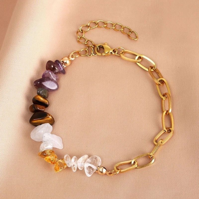 Jewelry Natural Crystal Bracelet Size ONE SIZE - 1 Thumbnail