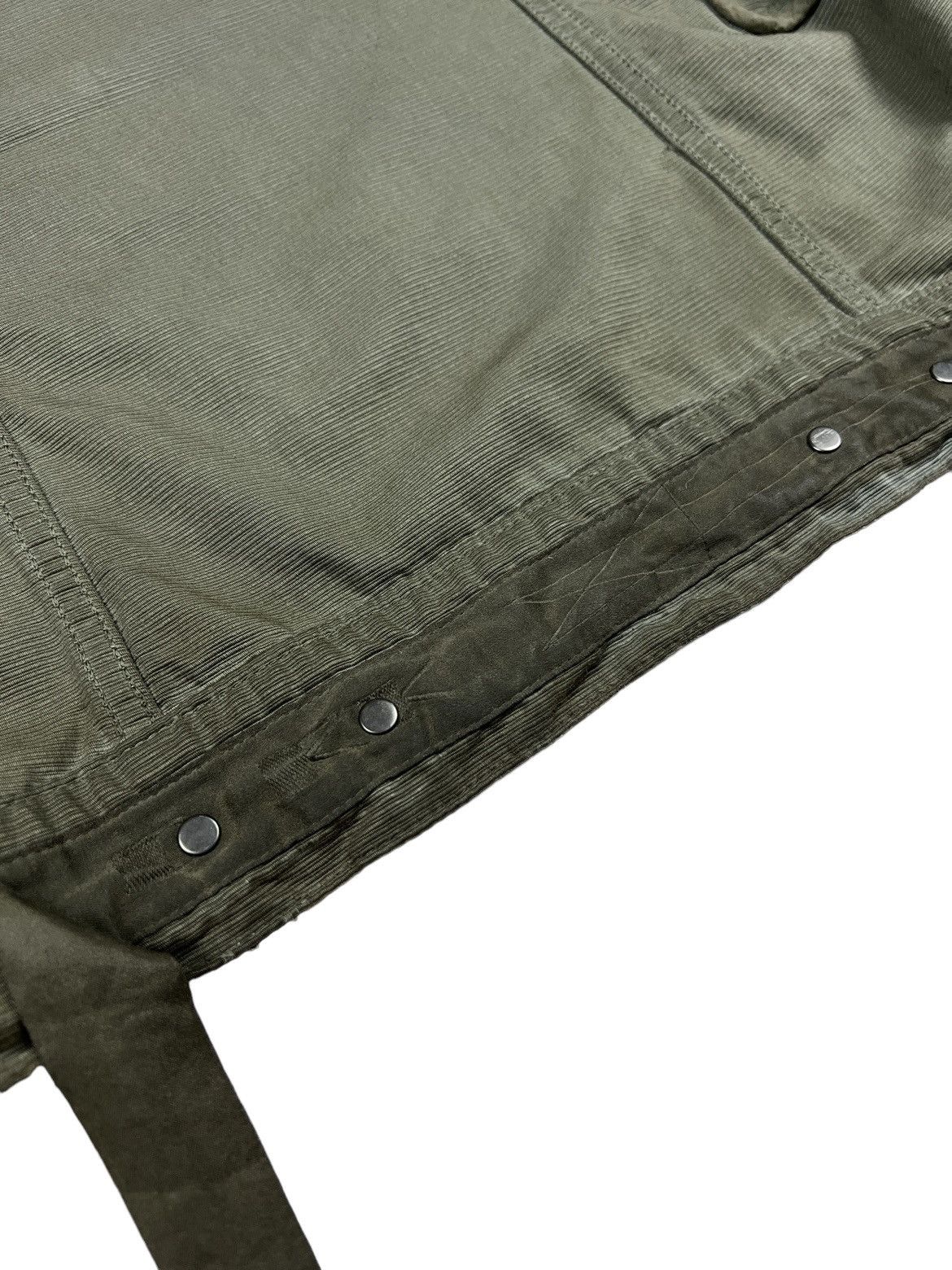 Rick Owens Archive FW07 Rick Owens DRKSHDW Waxed Grosgrain Jacket Size US S / EU 44-46 / 1 - 13 Thumbnail
