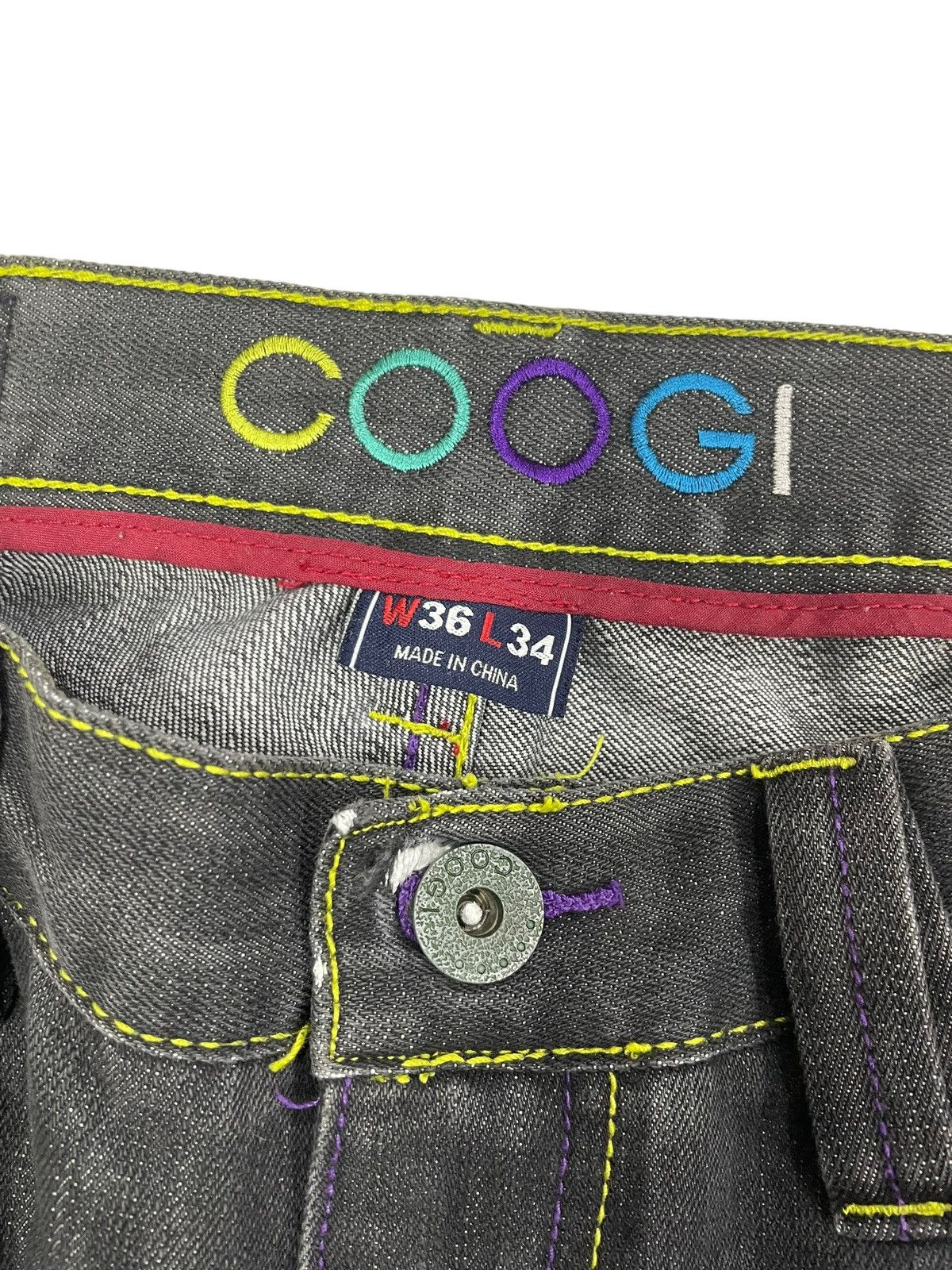 Coogi Vintage Coogi Baggy Jeans Embroidered Logo Size US 34 / EU 50 - 6 Thumbnail