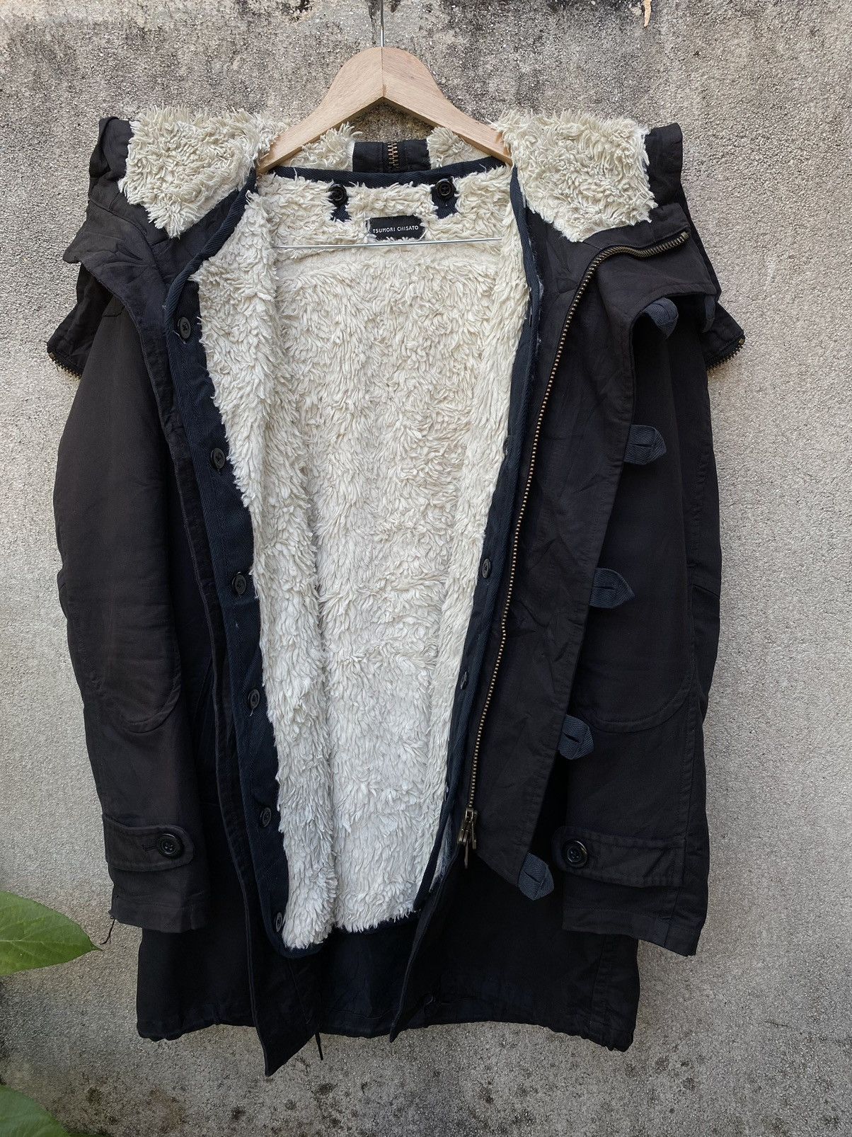 Issey Miyake Rare Design Tsumori Chisato Fur Parka Jacket Made Japan Size US S / EU 44-46 / 1 - 3 Thumbnail