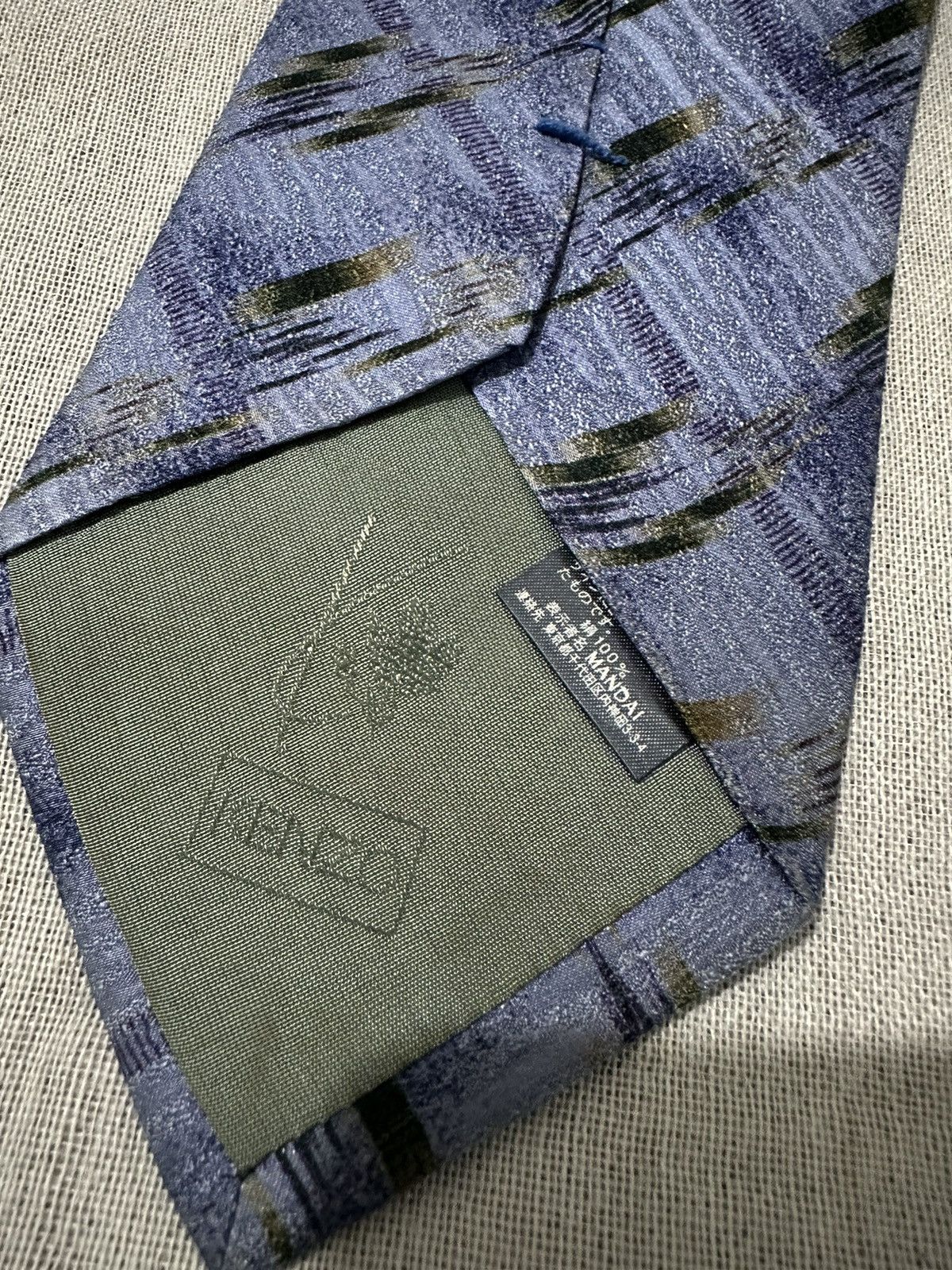 Kenzo × Vintage Kenzo Tie Nice Design Art Size ONE SIZE - 4 Thumbnail