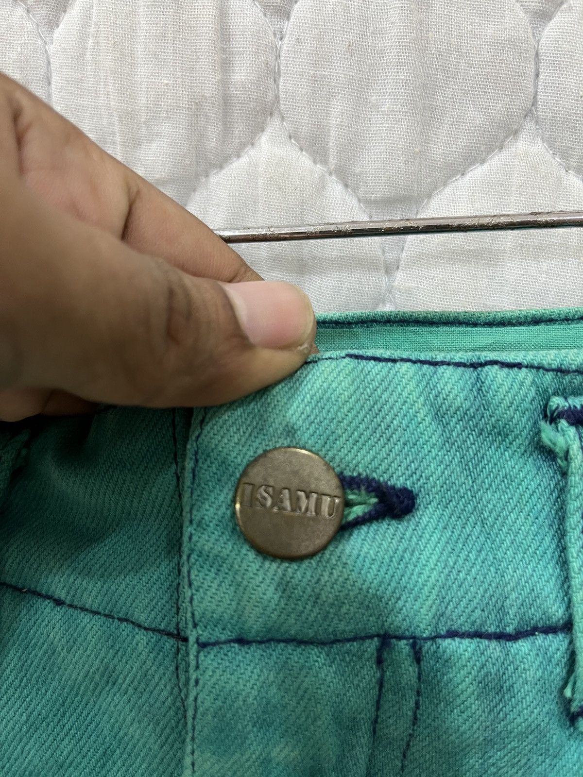 Isamu Katayama Backlash (Qqqq). ISAMU ISHI COMPANY SKIRTS Size 23" - 5 Thumbnail