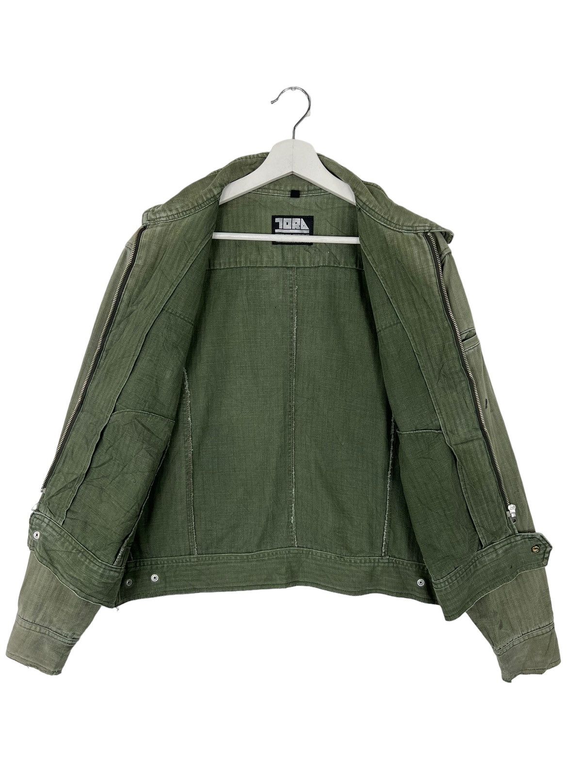 Japanese Brand × Vintage 💥 1970s VINTAGE TORA HARRINGBONE TWILL CARGO Size US S / EU 44-46 / 1 - 7 Thumbnail