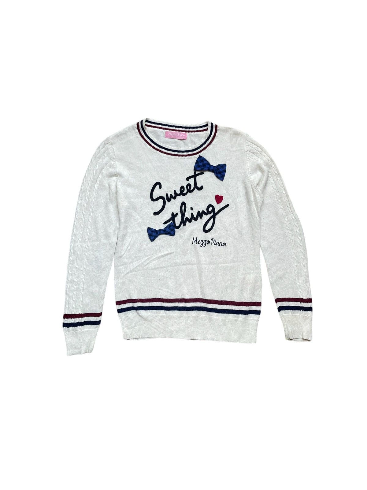 20471120 Y2K Mezzo Piano Knitted Sweaters Size US S / EU 44-46 / 1 - 1 Thumbnail