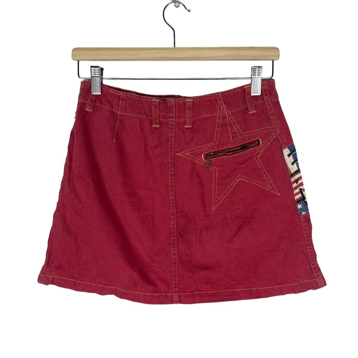 Hysteric Glamour ⚡️HYSTERIC GLAMOUR USA FLAG SHORT SKIRTS Size 27" / US 4 / IT 40 - 7 Thumbnail