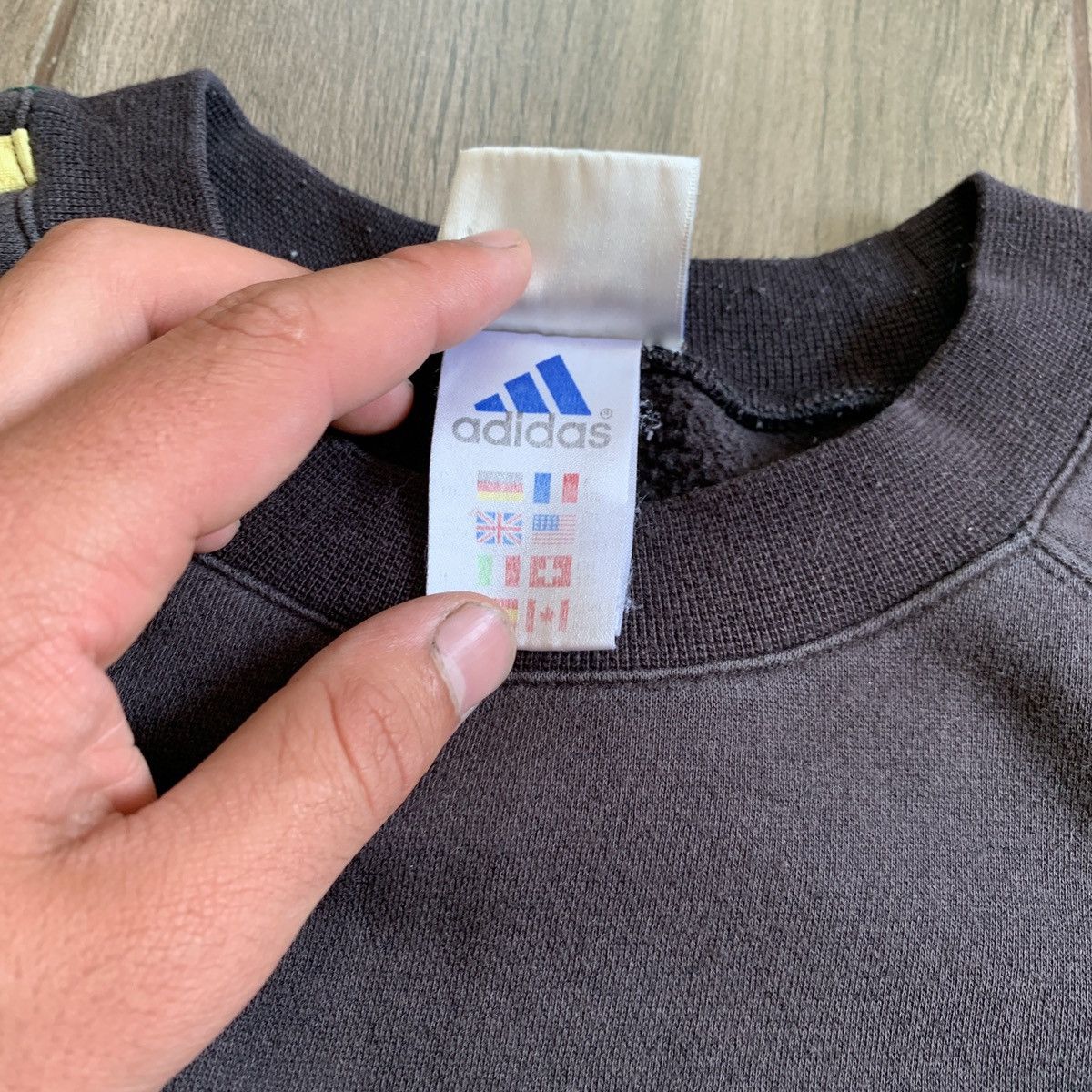 Adidas × Vintage vintage Adidas sweatshirt Size US L / EU 52-54 / 3 - 6 Thumbnail