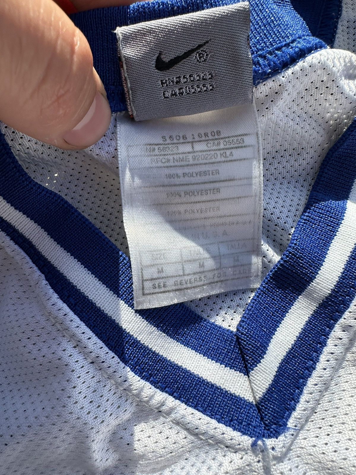 Nike × Vintage Nike vintage Duke jersey nr3 90s rare Size US M / EU 48-50 / 2 - 7 Thumbnail