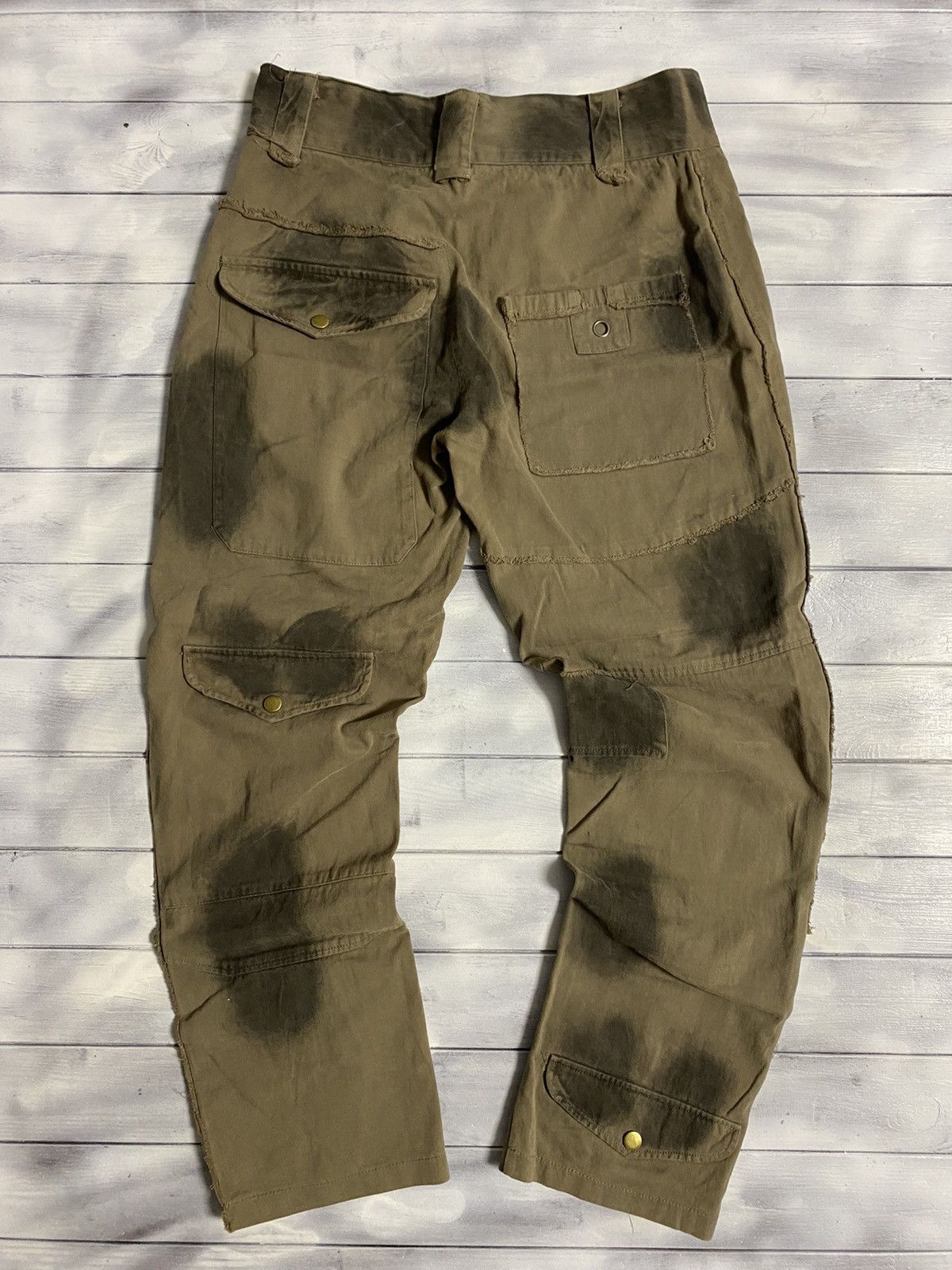 Japanese Brand Rare Pants Japanese Multipocket Style. Avant-Garde. Size US 30 / EU 46 - 2 Thumbnail