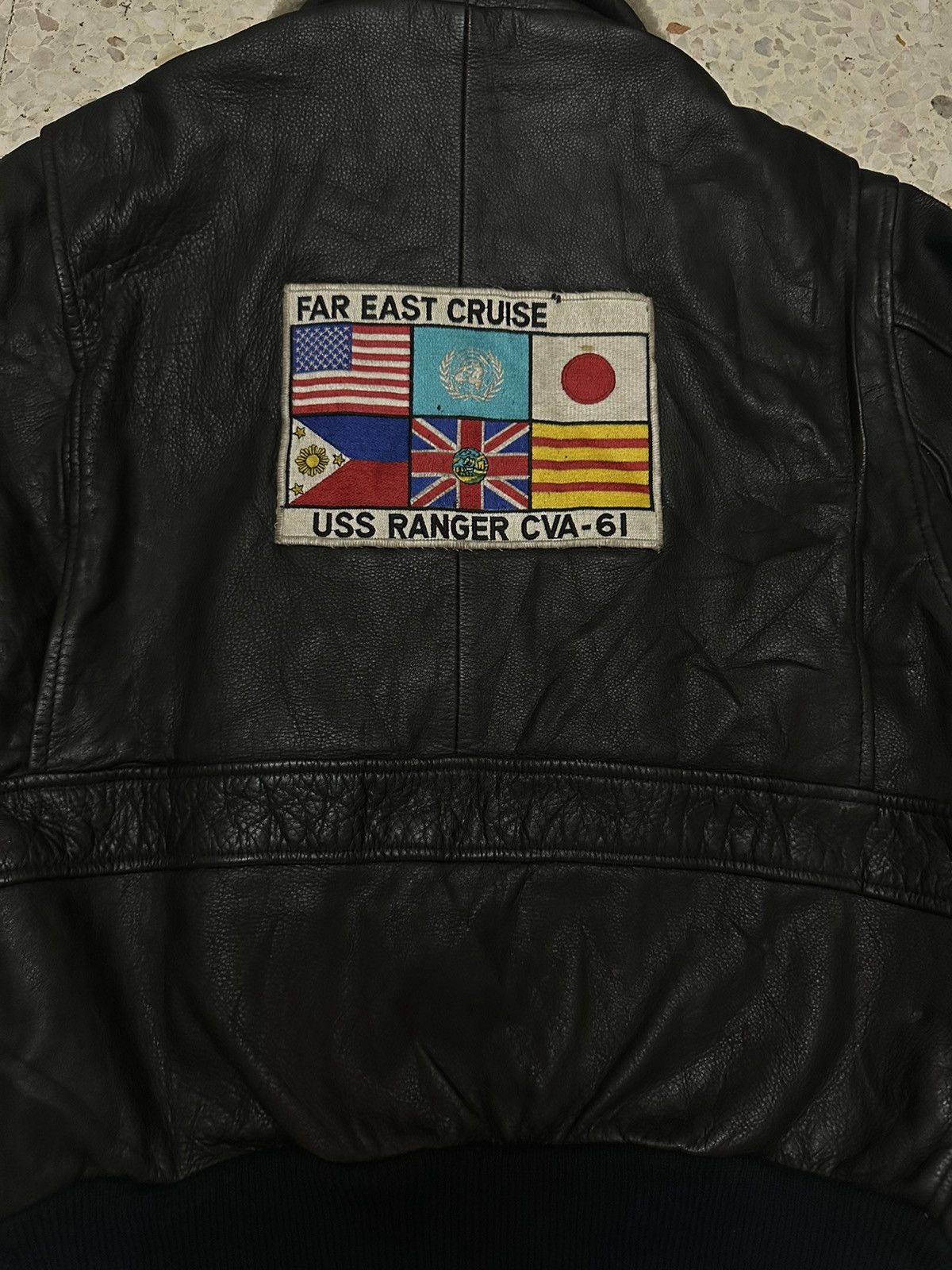 Japanese Brand × Kadoya × Vintage Vintage Kadoya WW2 G-1 Us Aviator Flight Jacket TopGun stlye Size US M / EU 48-50 / 2 - 8 Thumbnail