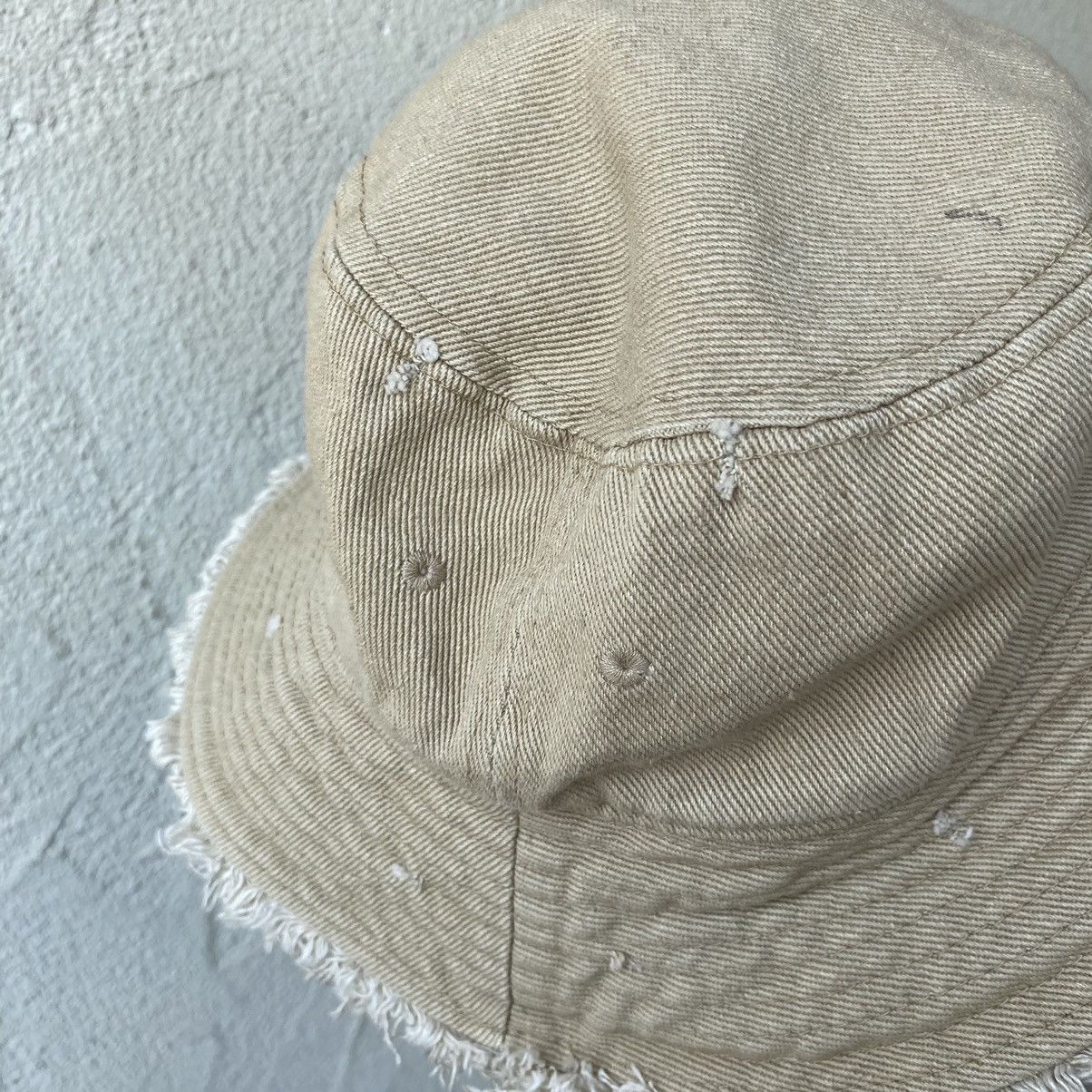 Other Tan Distressed Bucket Hat Size ONE SIZE - 3 Thumbnail