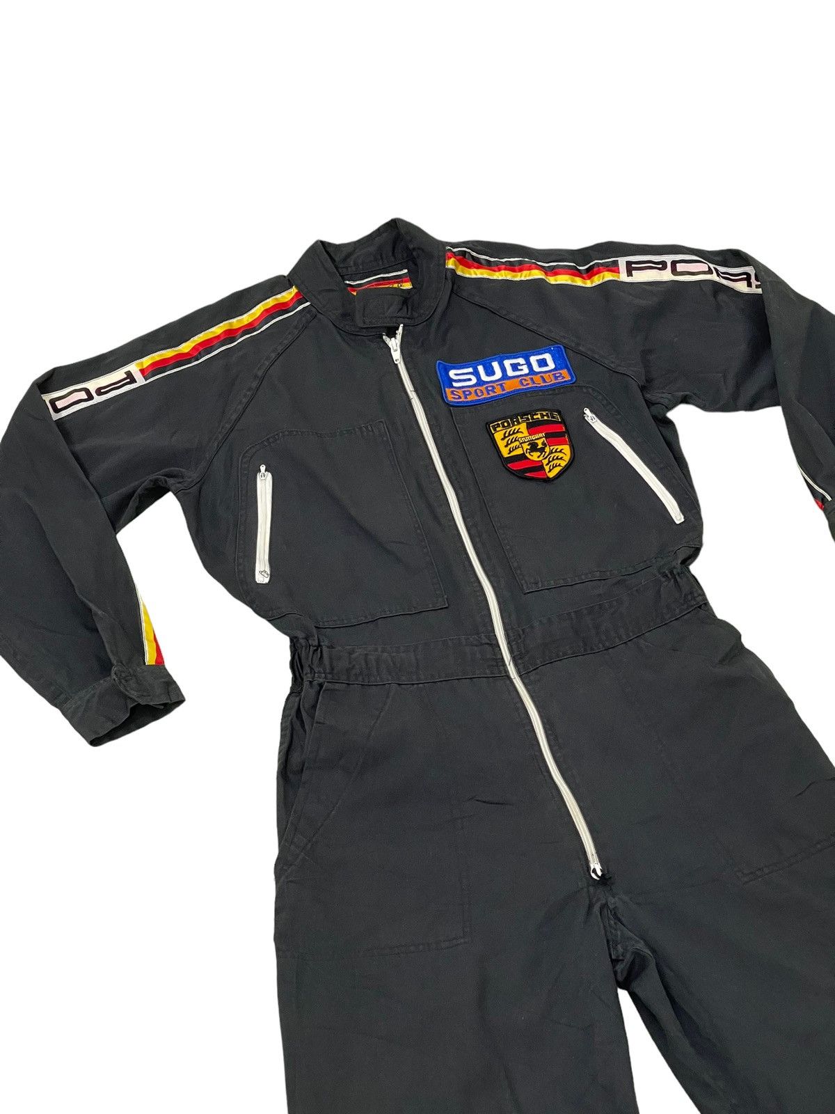 Rare! Porsche Jumpsuit Overalls Vtg 80s 5🟩1