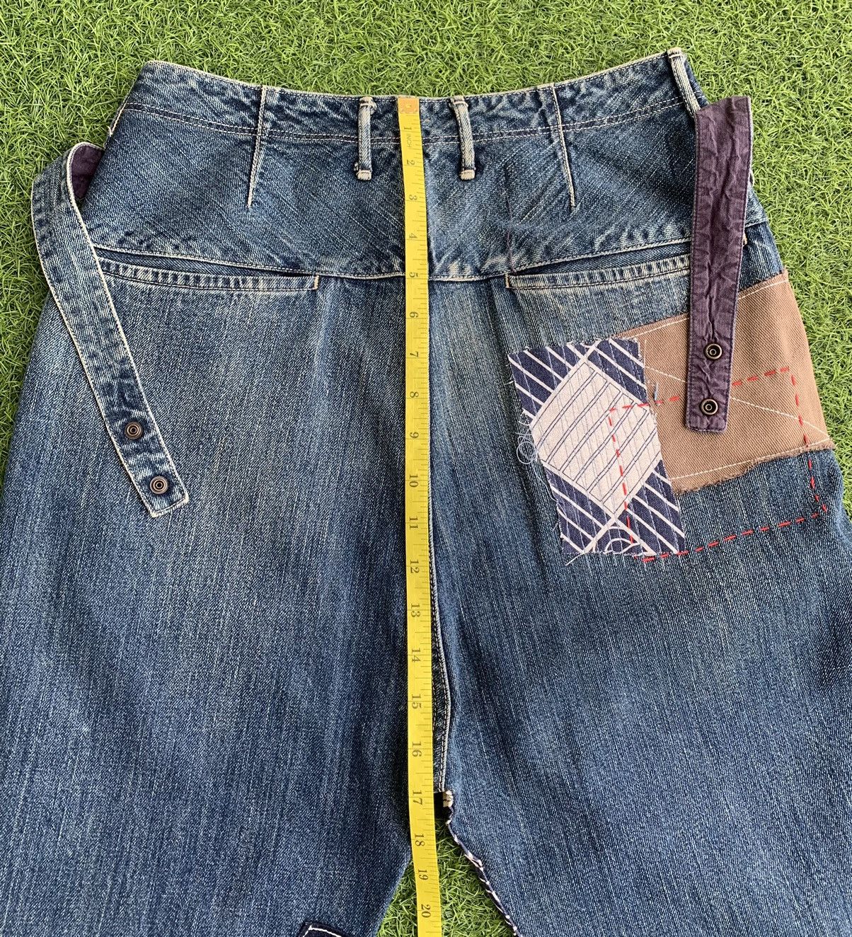 🔥Insane Design Kapital Patchwork Rework sashiko Denim