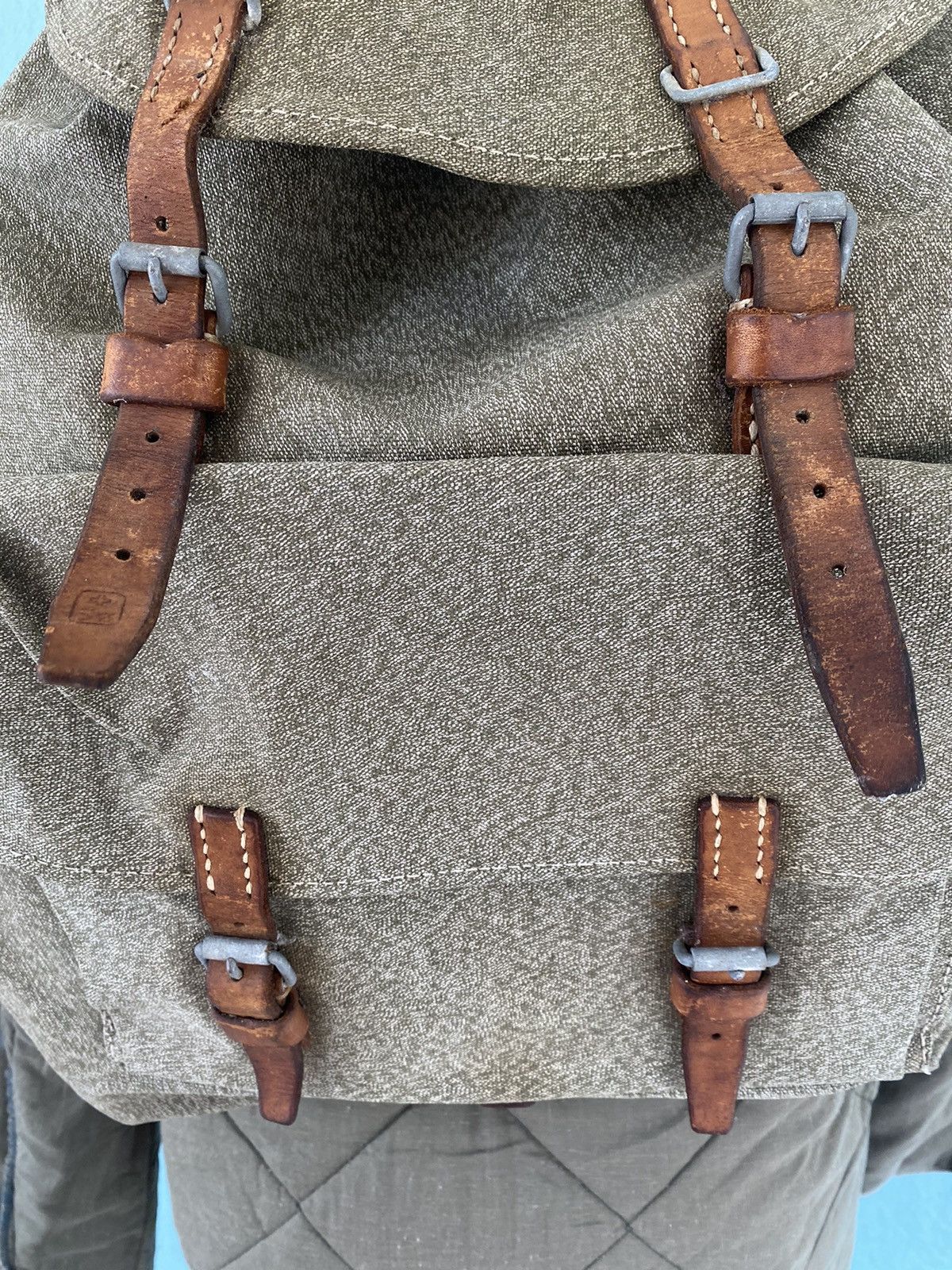 Vintage True Vintage Issue 1957 Rucksack Bag Pack Swiss Army Size ONE SIZE - 3 Thumbnail