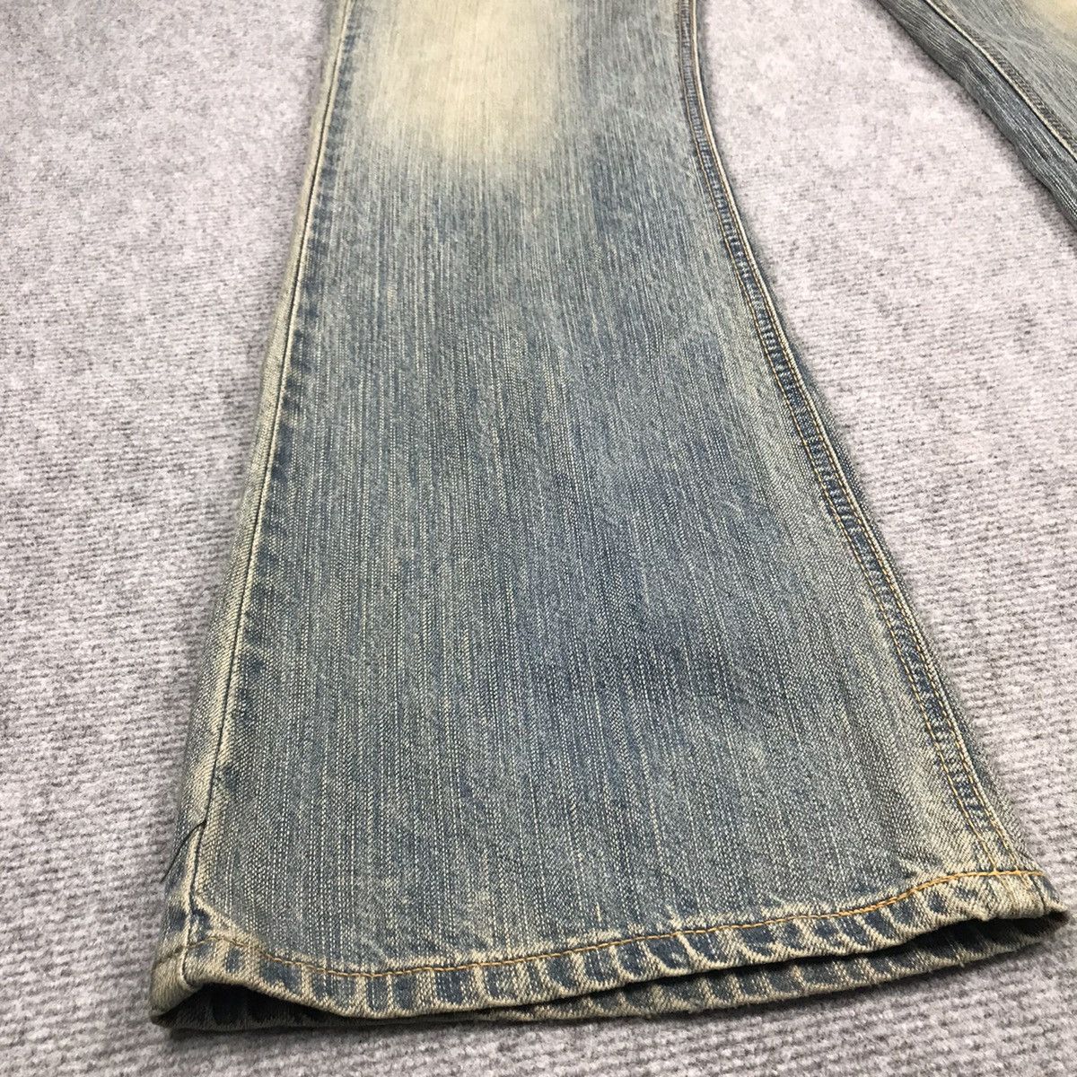Edwin × Japanese Brand FLARE JENAS💥EDWIN BOOT CUT DENIM PANTS Size US 34 / EU 50 - 4 Thumbnail