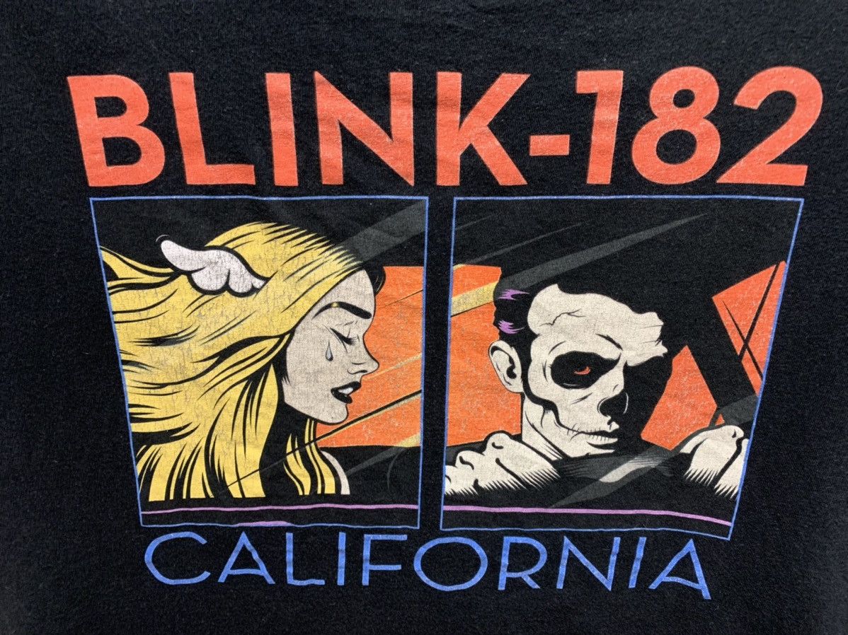 Band Tees Blink 182 California vintage rock band t-shirt L sz Size US L / EU 52-54 / 3 - 4 Thumbnail
