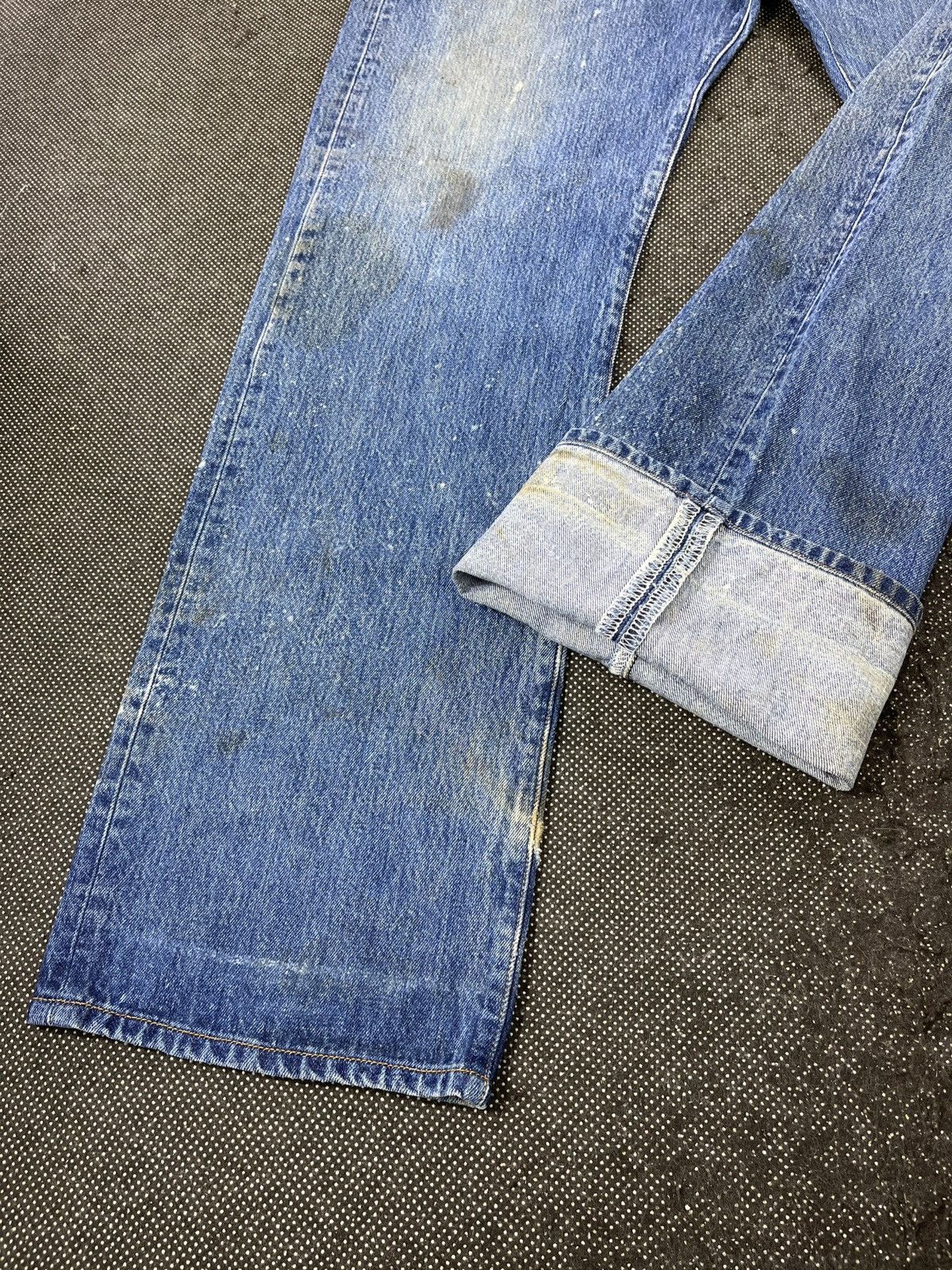 Levi's Vintage Levis 501 Jeans Painted Denim - J683 Size US 40 / EU 56 - 10 Thumbnail