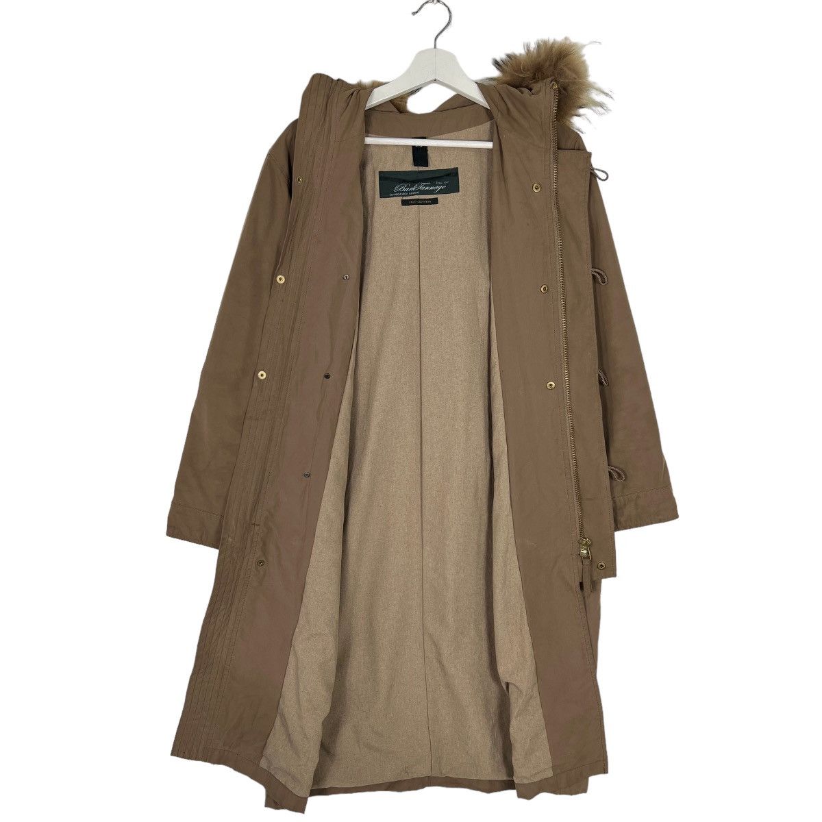 Bark 🔥 BARK X NANO UNIVERSE REAL FUR CHINESE RACCOON TRIM PARKA Size US M / EU 48-50 / 2 - 8 Thumbnail