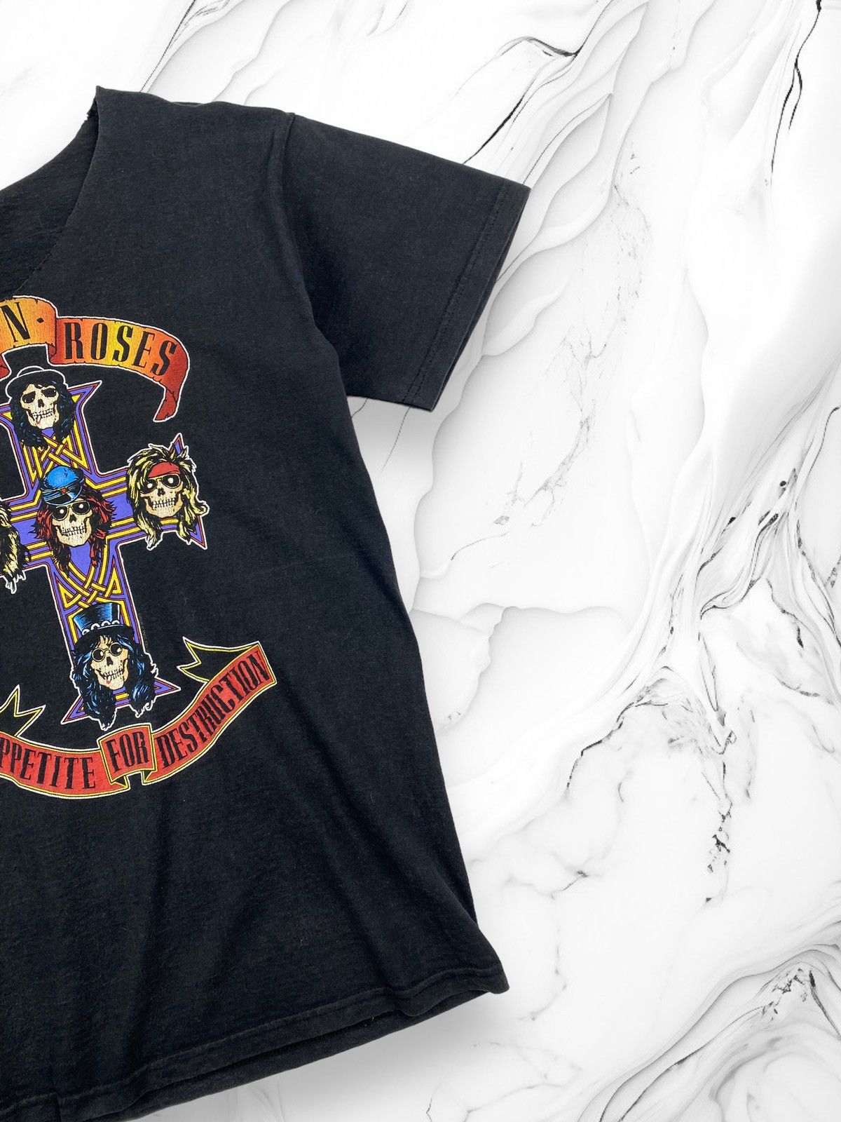 Band Tees Vintage 2004 Guns N Roses Appetite For Destruction T-Shirt Size US M / EU 48-50 / 2 - 3 Thumbnail