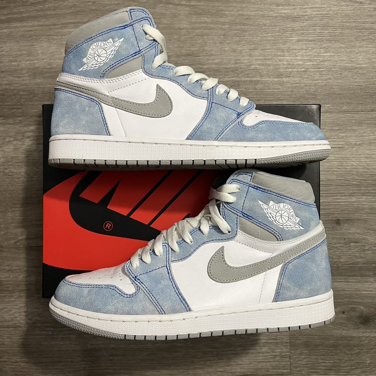 Jordan Brand × Nike Nike Air Jordan 1 Hyper royal Size US 9.5 / EU 42-43 - 2 Thumbnail