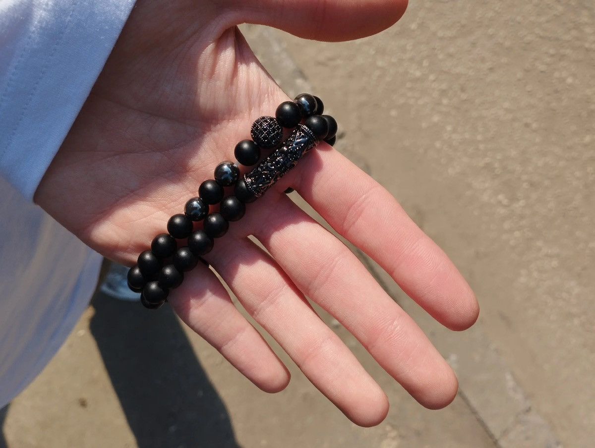 Other 2pieces / Set 8mm Bead Bracelet Size ONE SIZE - 3 Thumbnail