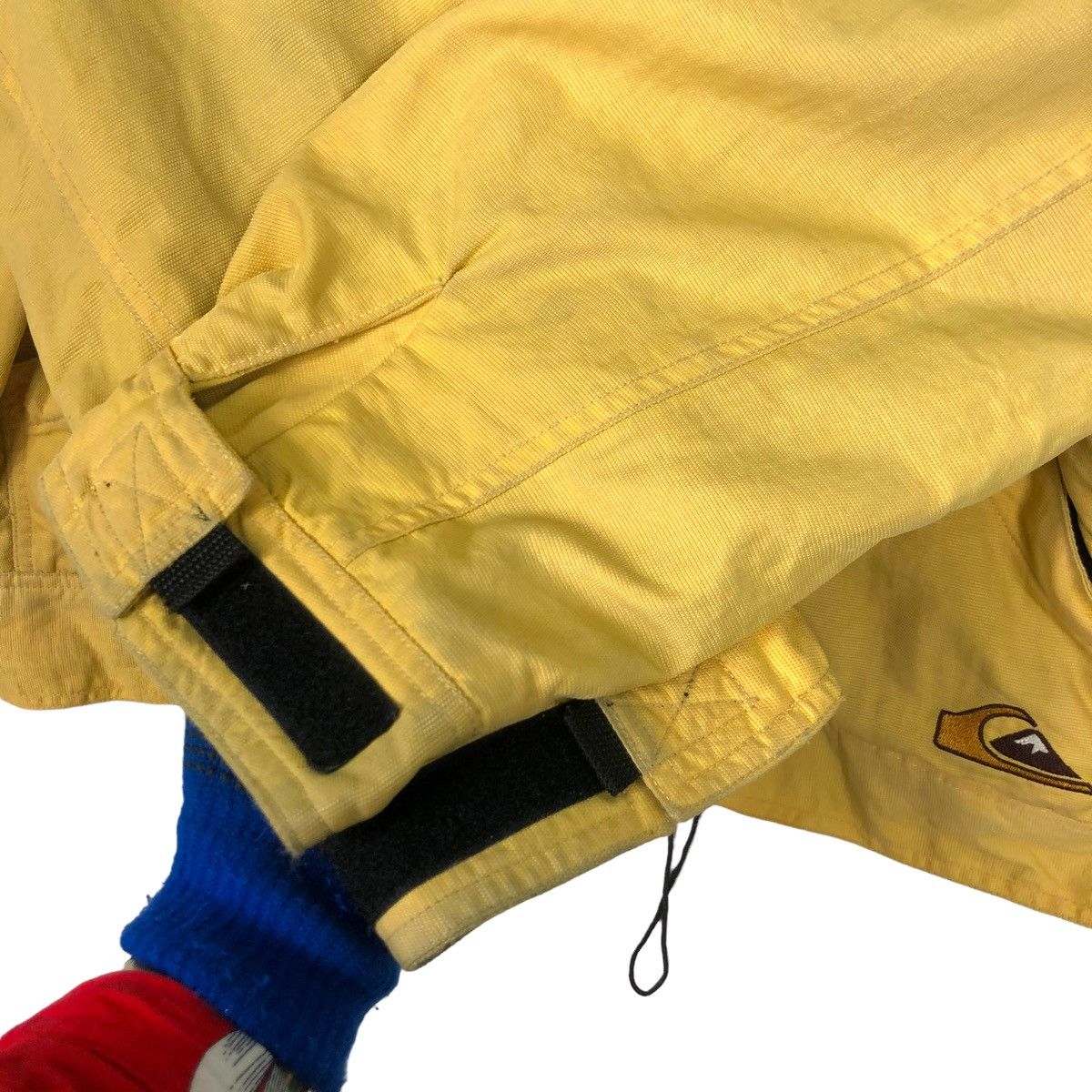 Quiksilver × Vintage 💥Y2K QUIKSILVER SNOWBOARD ZIPPER CANVAS JACKET Size US L / EU 52-54 / 3 - 7 Thumbnail