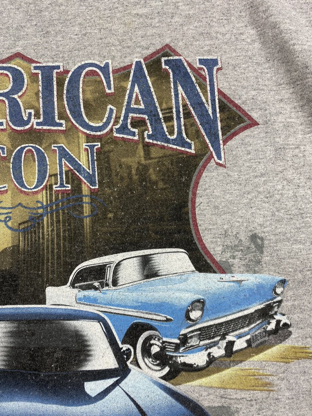 Vintage Vintage American Icon USA Muscle Cap Speed Racing T Shirt Size US XL / EU 56 / 4 - 7 Thumbnail