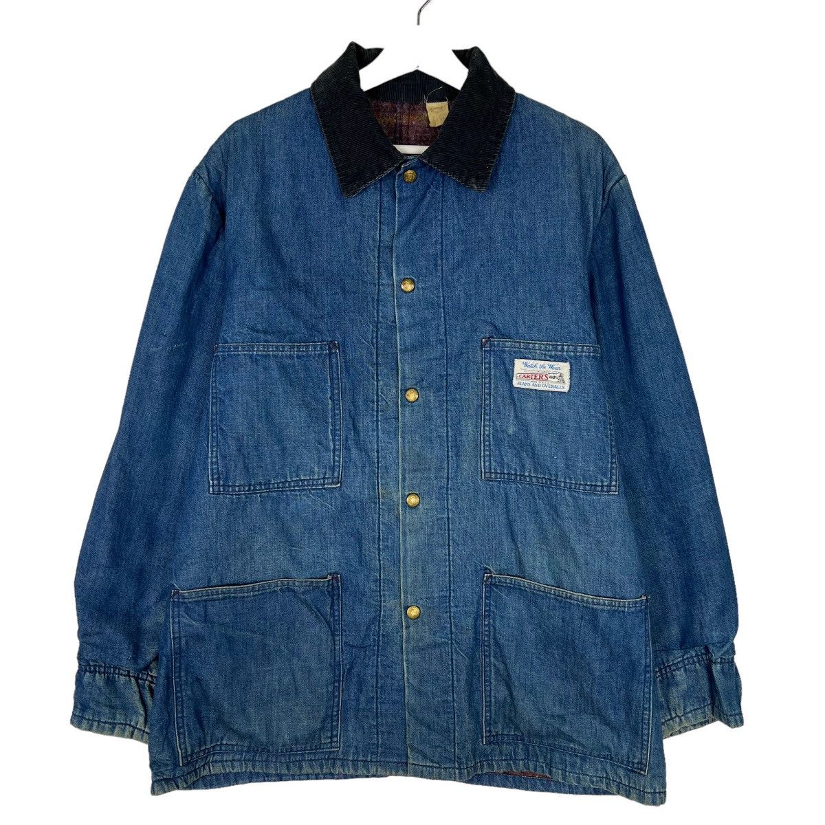 Vintage 🔥 VINTAGE CARTERS BLANKET WORKER CHORE JACKET MADE IN USA Size US L / EU 52-54 / 3 - 2 Thumbnail