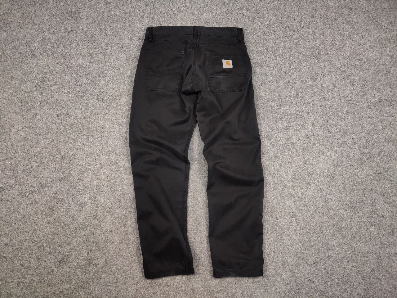 Carhartt Vintage 90's Carhartt Skill Faded Black Logo Pants Hype Size US 31 - 8 Thumbnail