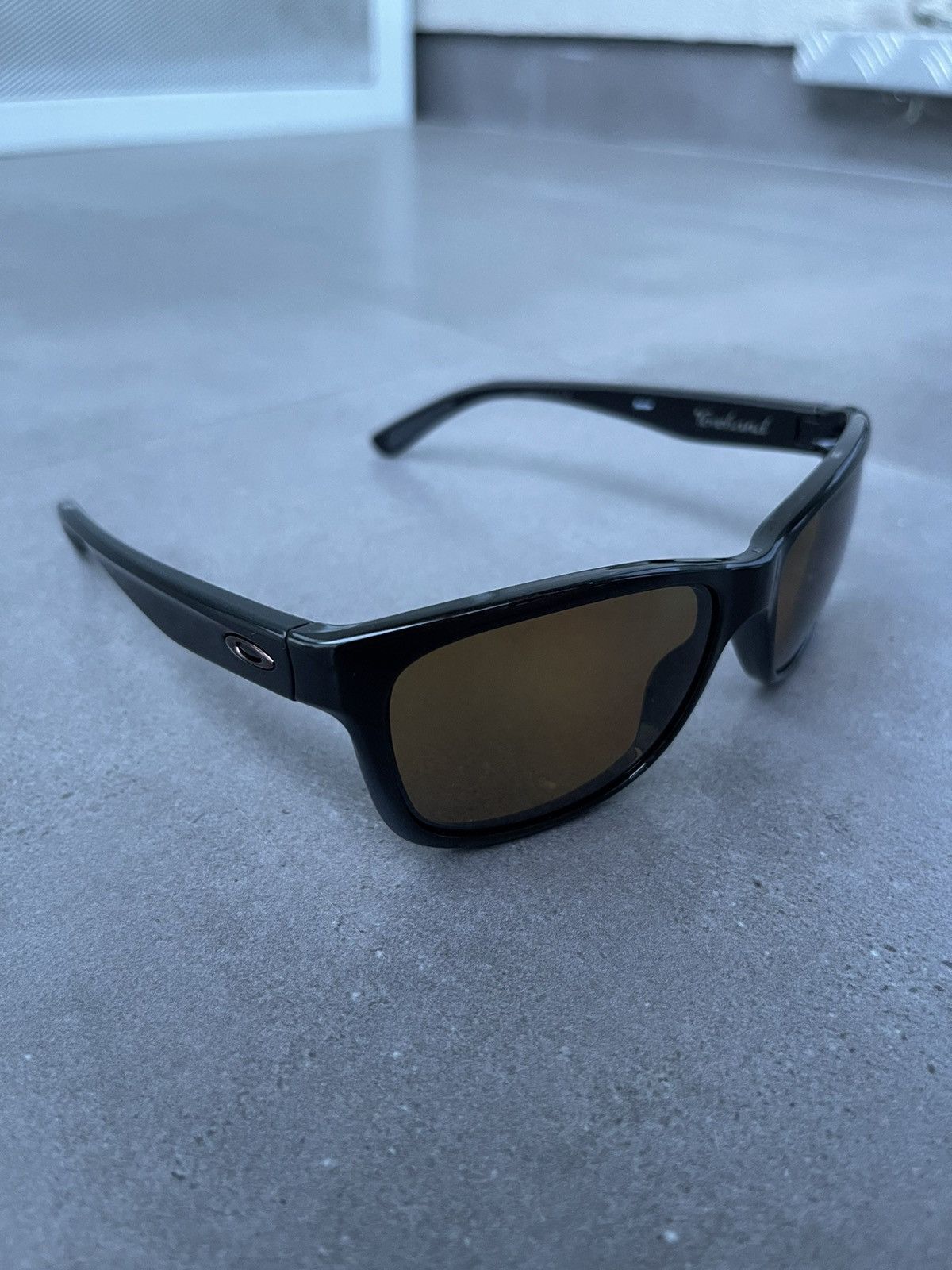 Oakley Oakley OO9179-08 "Forchand" Black Sunglasses Size ONE SIZE - 4 Thumbnail